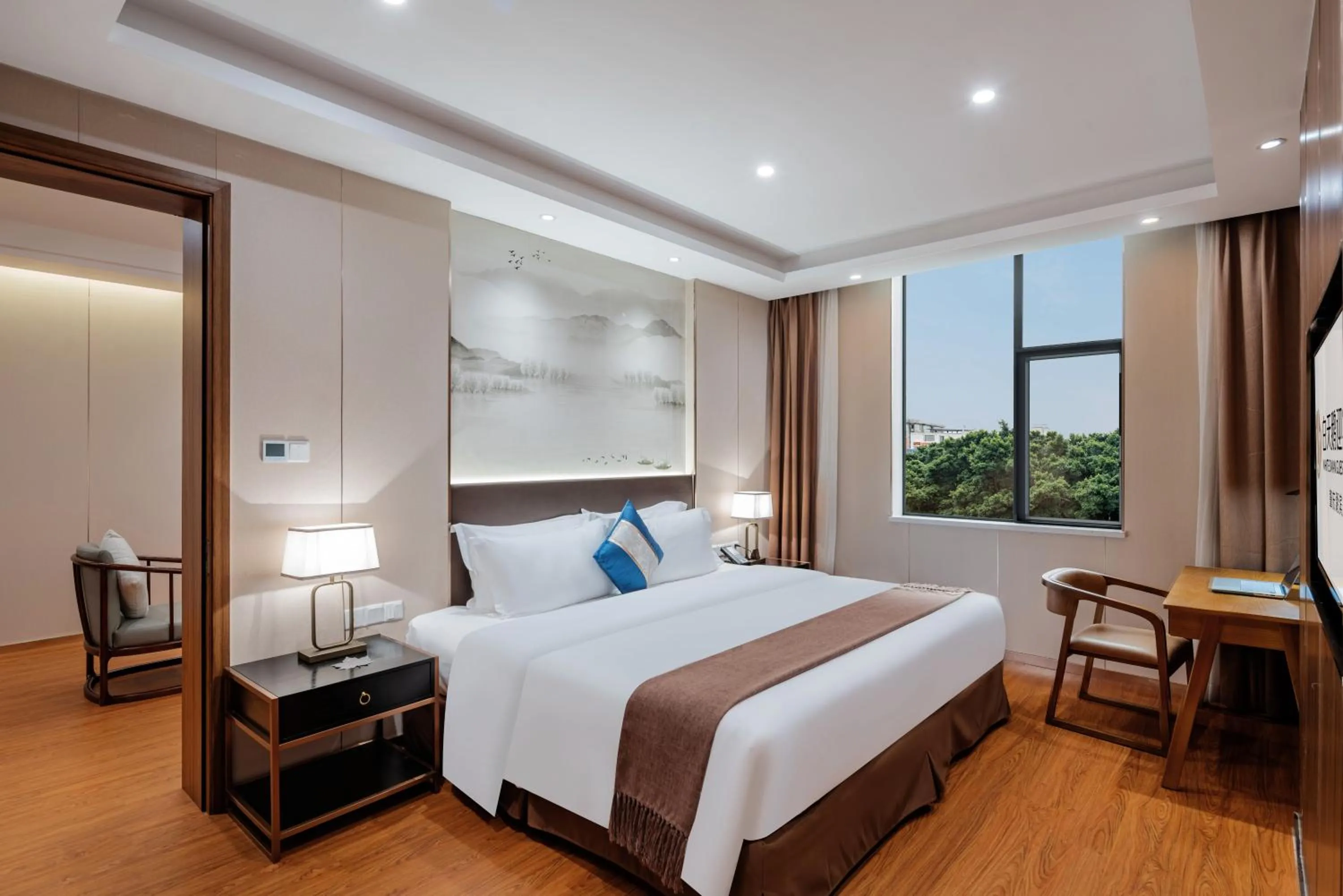 Bed in White Swan Guest House