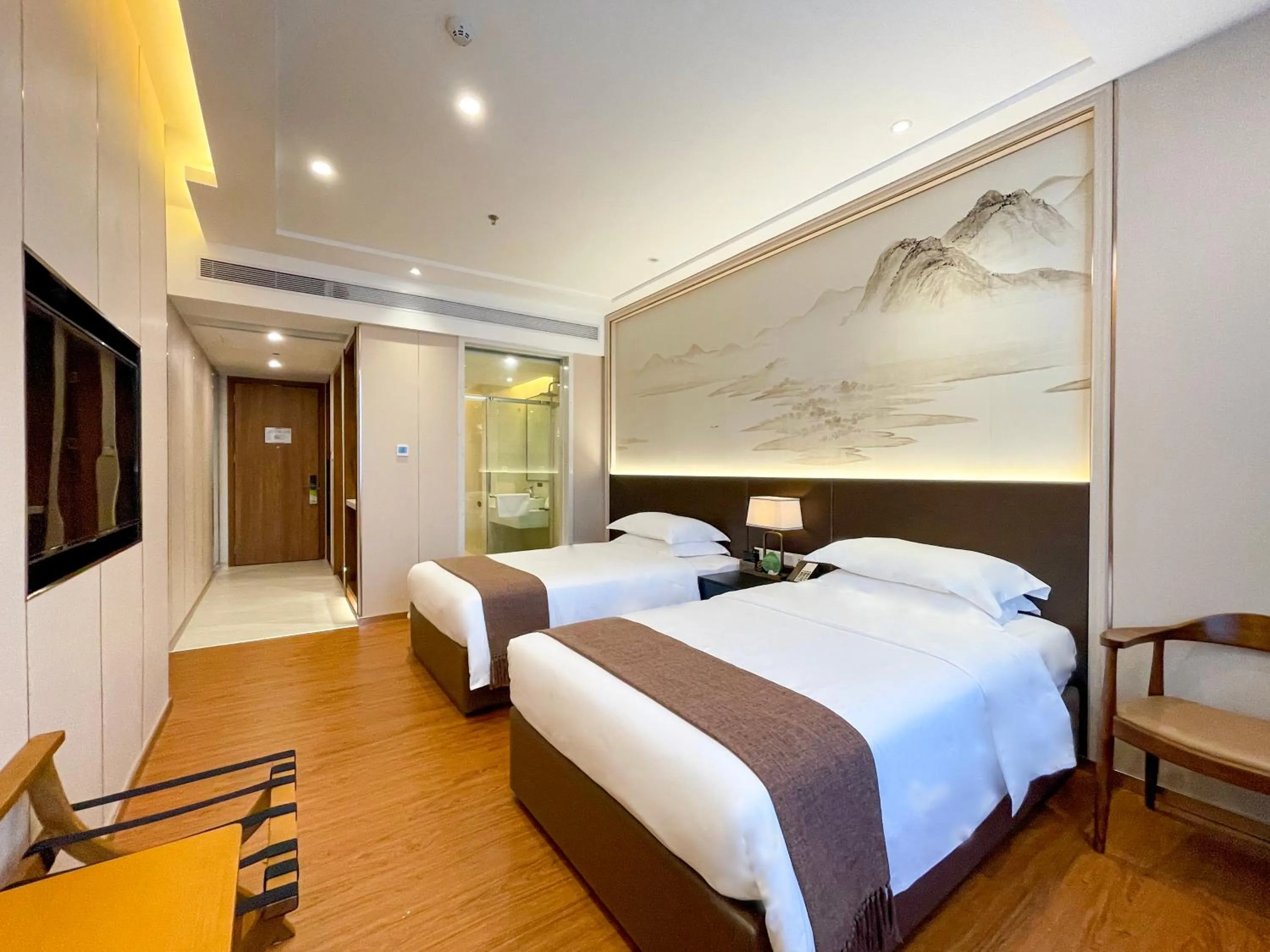 Bed in White Swan Guest House