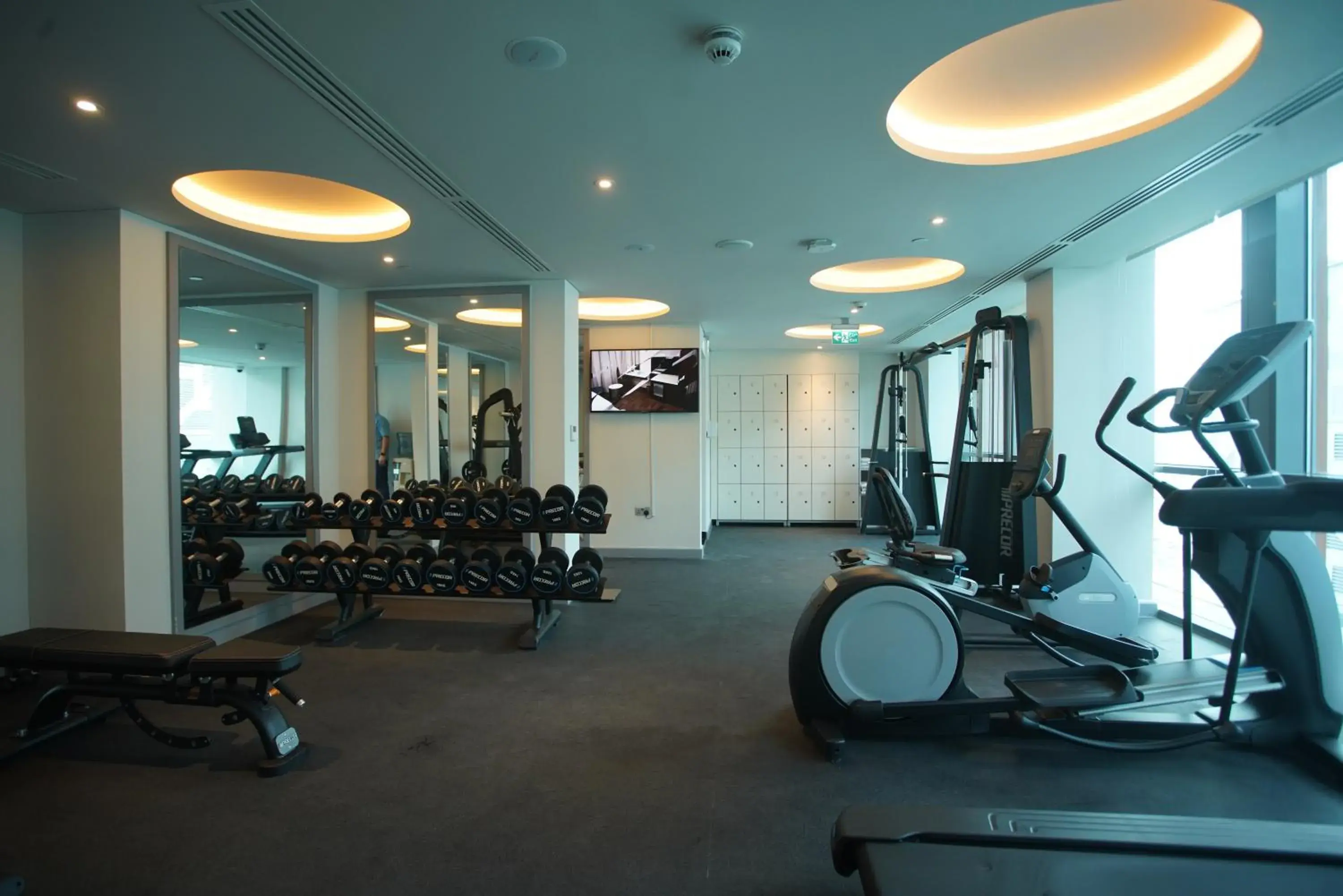 Fitness centre/facilities in C - Hotel and Suites Doha Fitness centre/facilities in C - Hotel and Suites Doha
