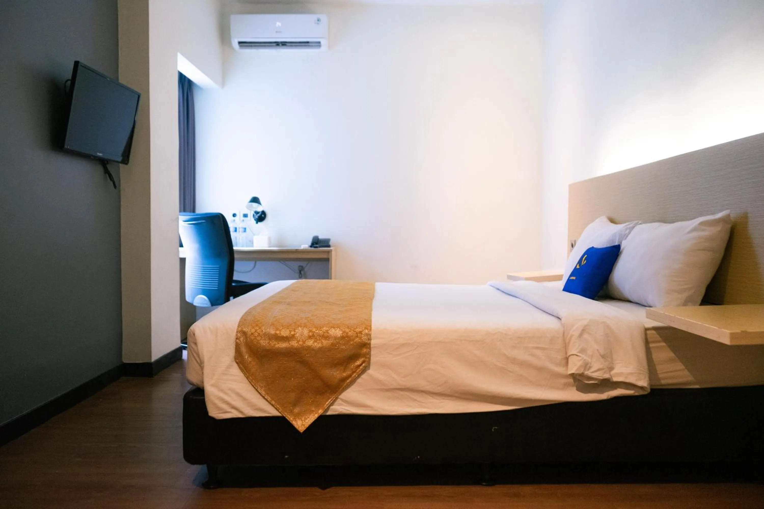 Bed in Yunna Hotel Lampung