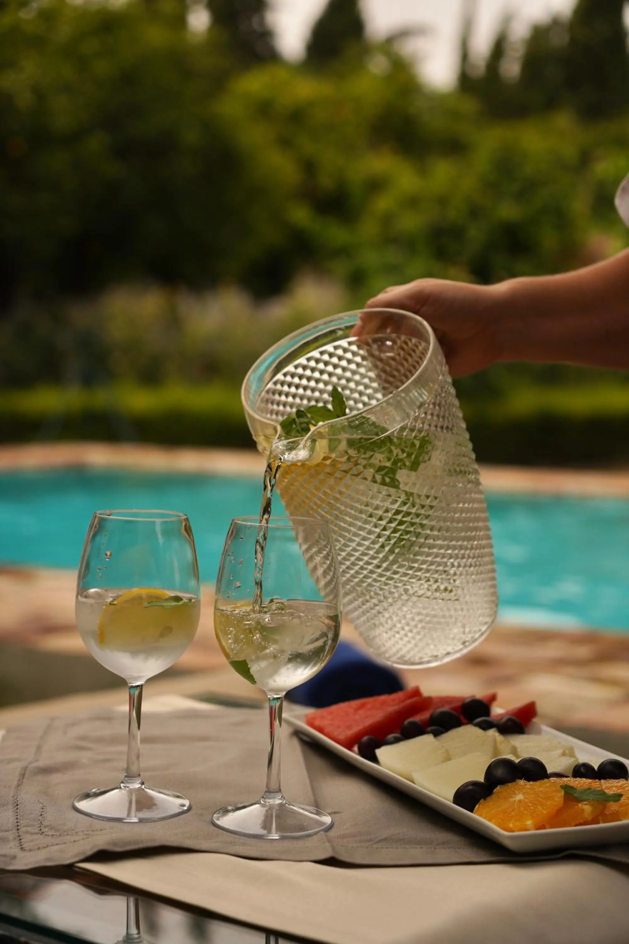 Swimming pool in Monasterio de San Francisco