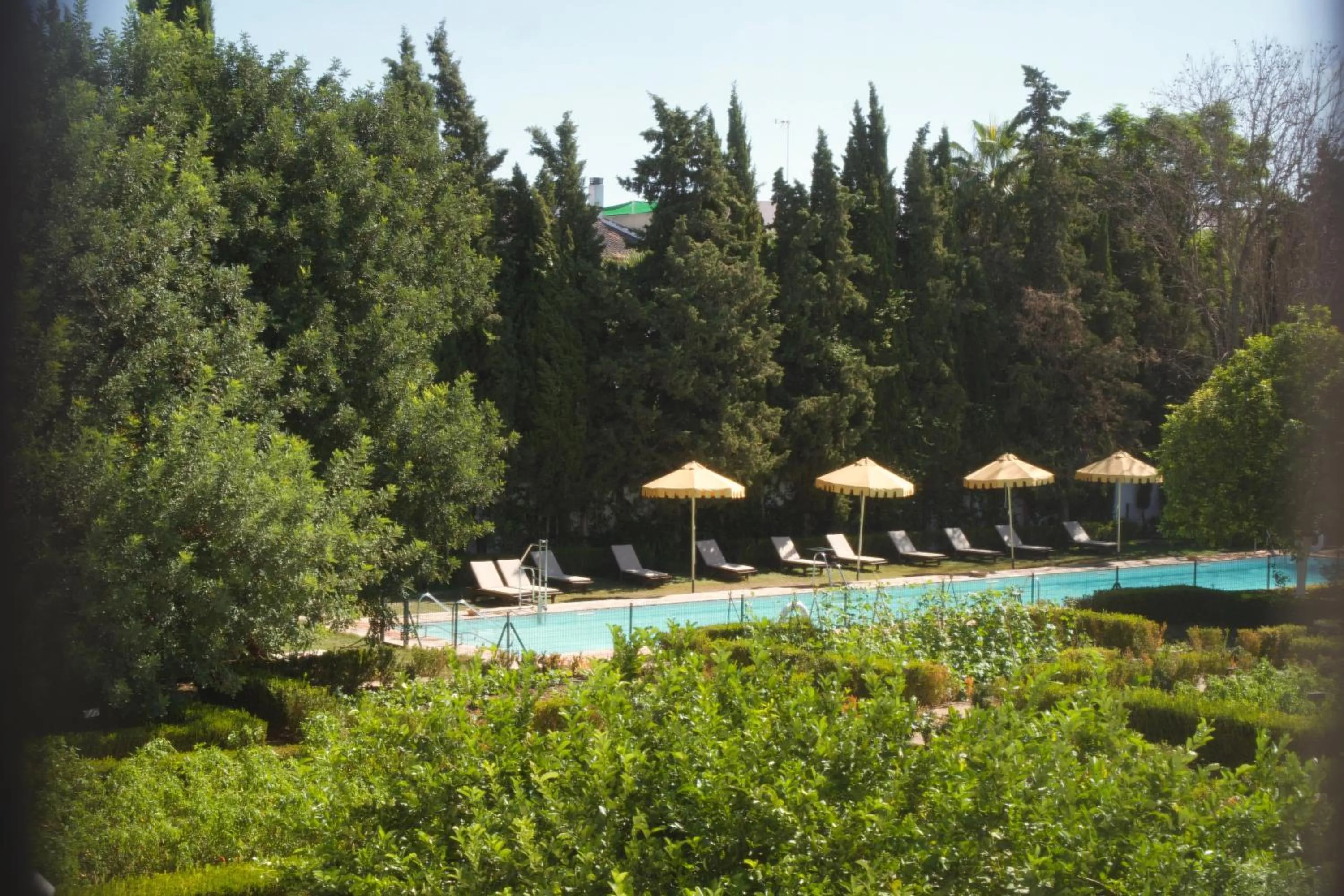 Pool view in Monasterio de San Francisco