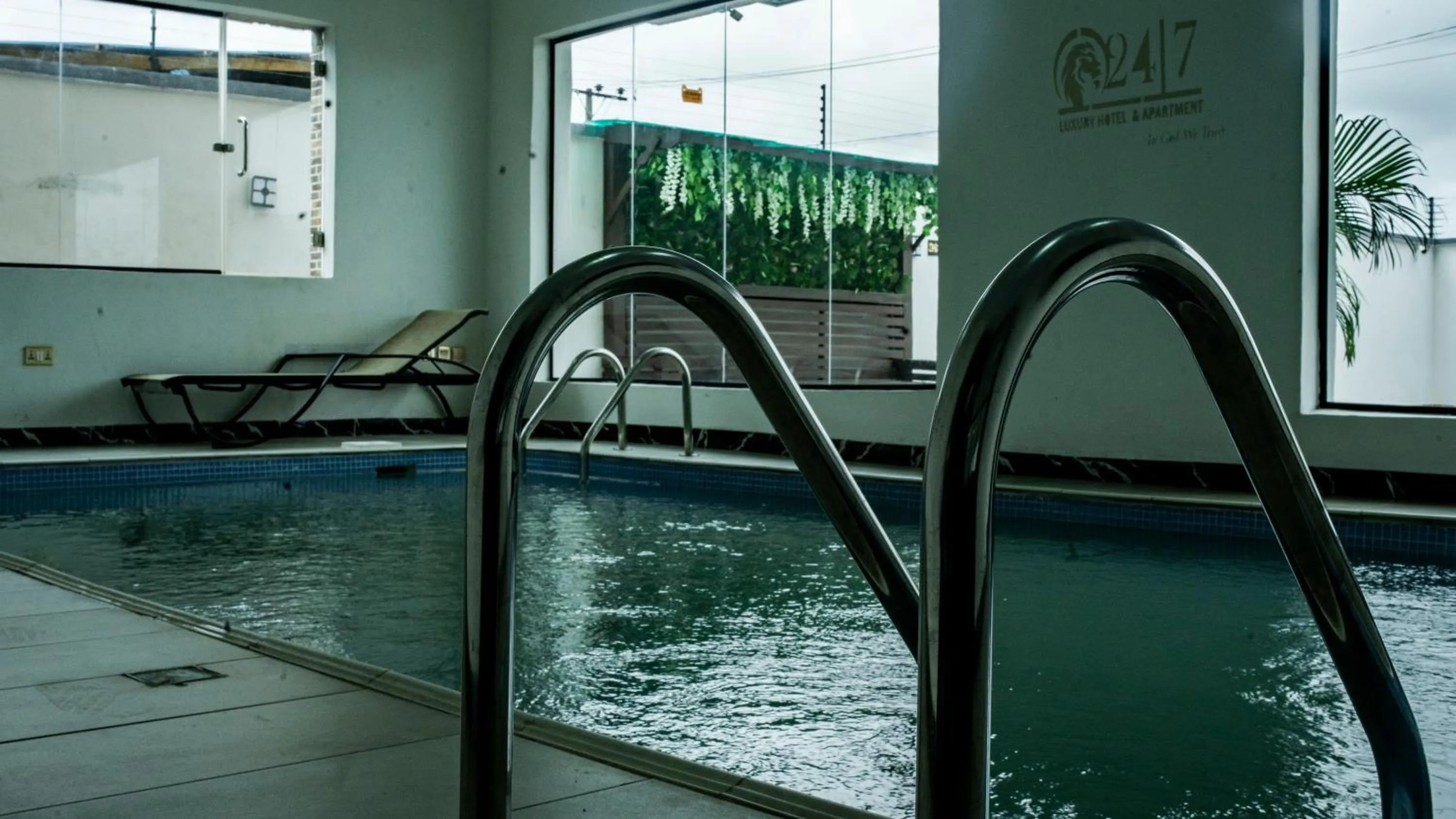 Sauna in 247 Luxury Hotel & Apartment Ajah