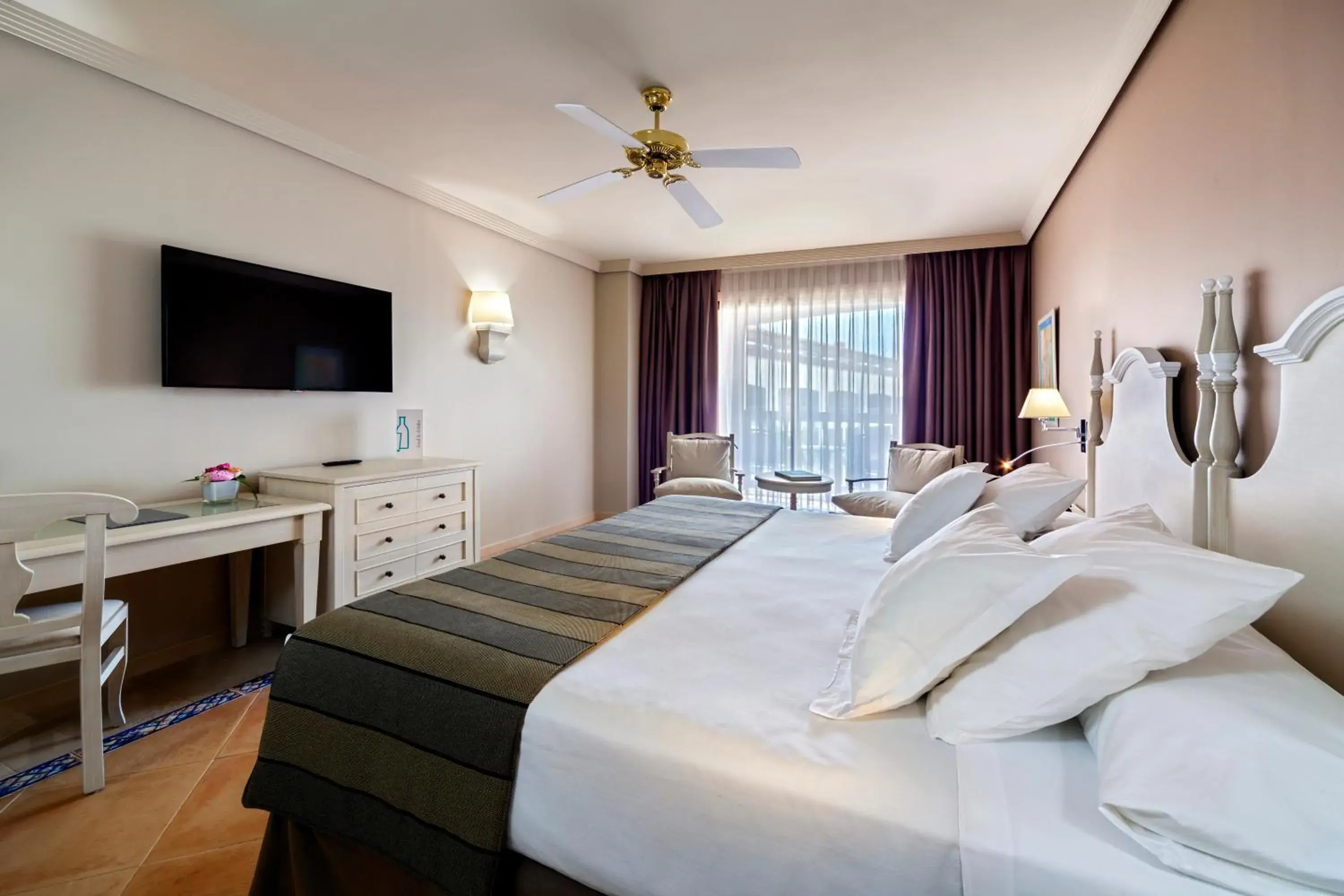 Balcony/Terrace, Bed in Barceló Marbella Balcony/Terrace, Bed in Barceló Marbella