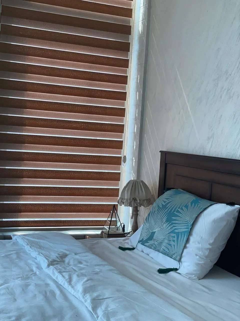 Bed in Raqeem Hotel