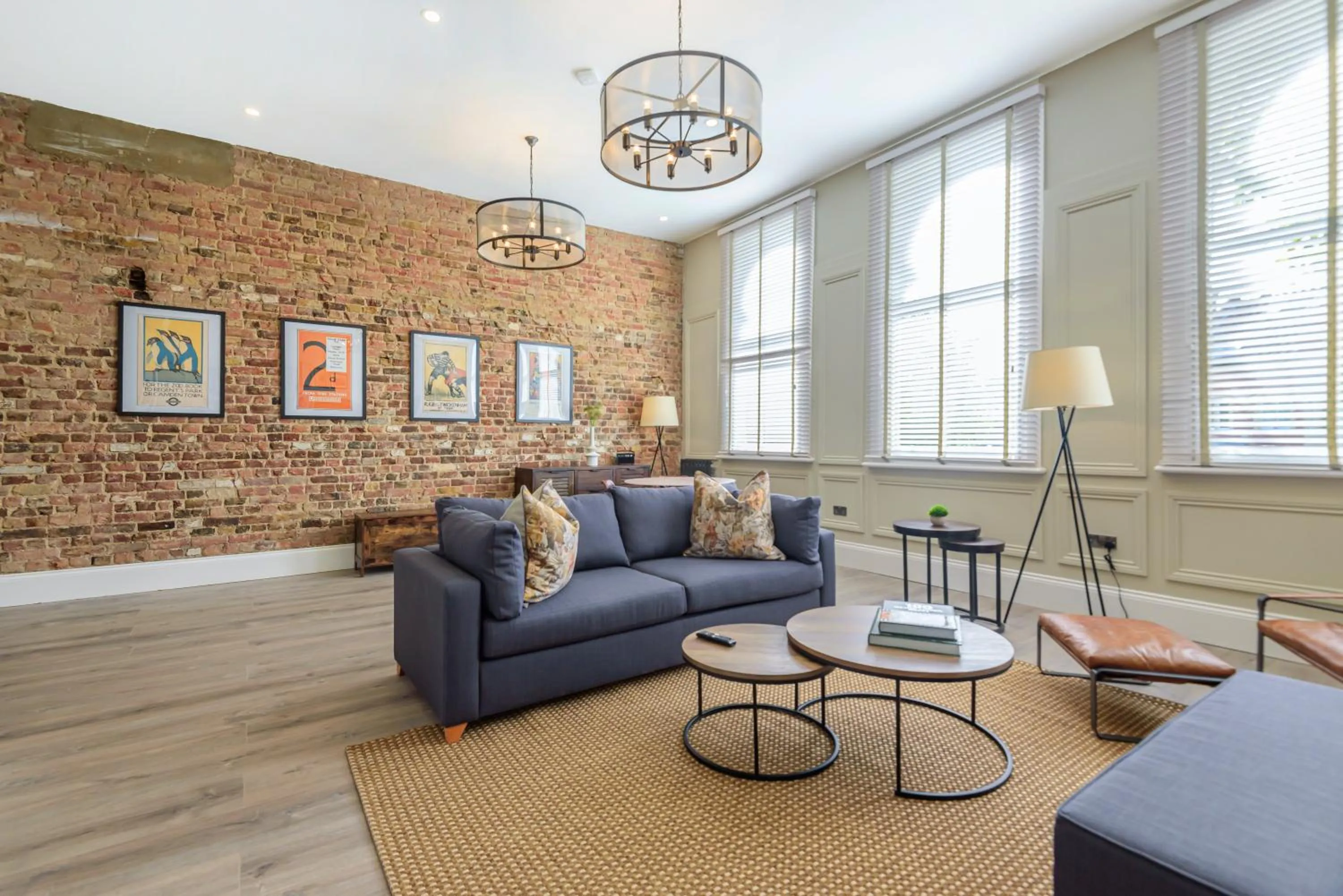 Living room in Oak & Poppy