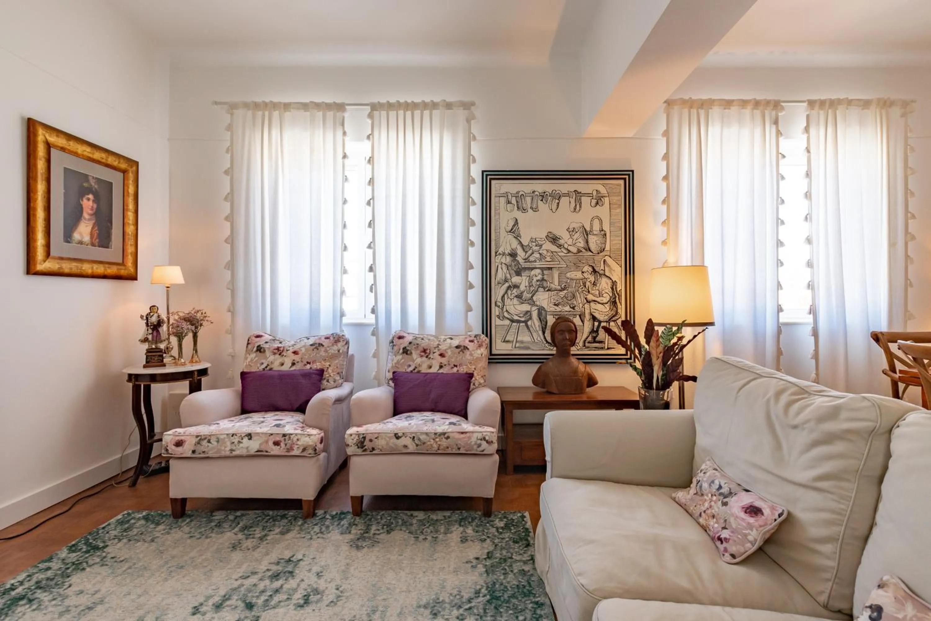 Living room in Casa da Avó Bia