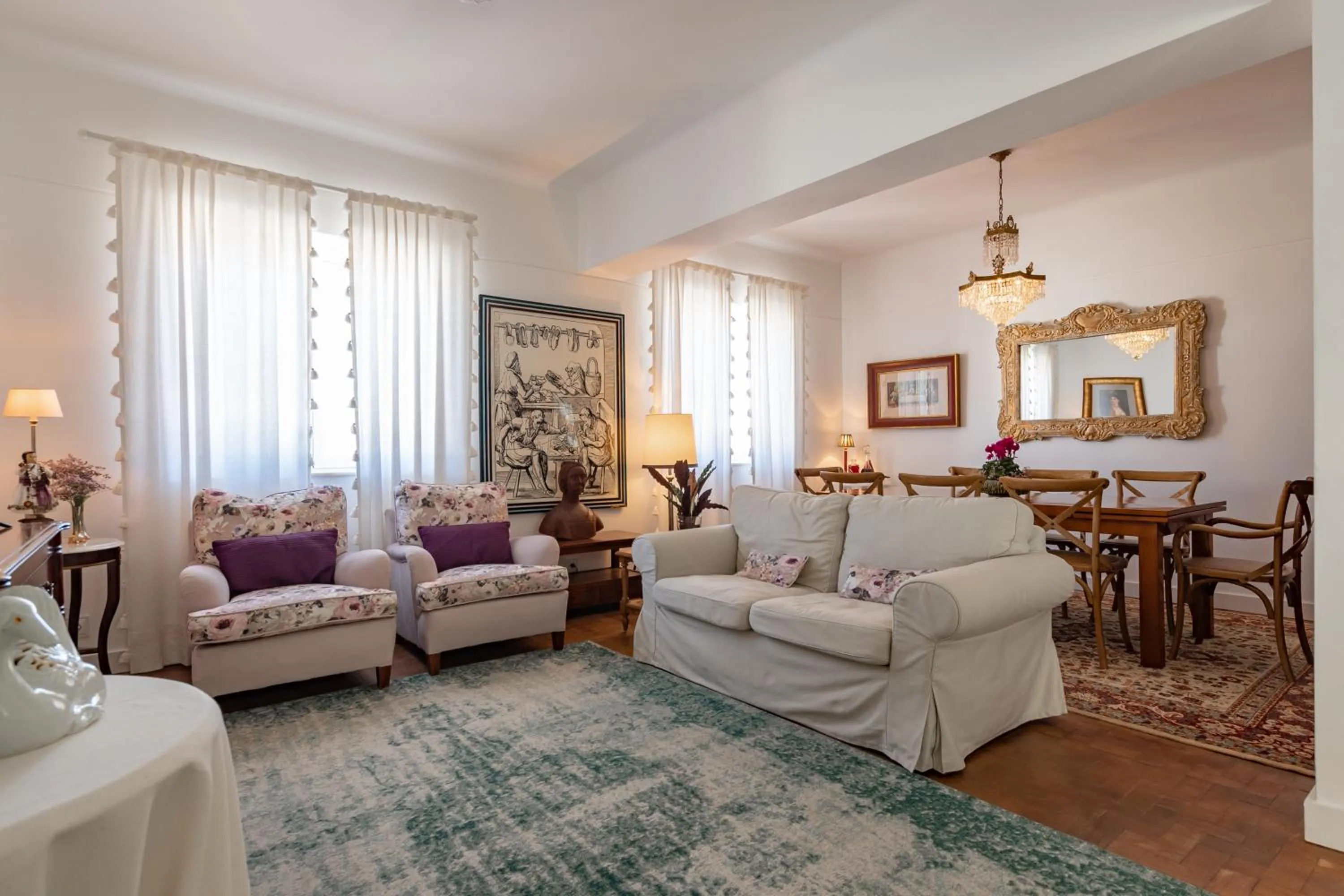 Living room in Casa da Avó Bia