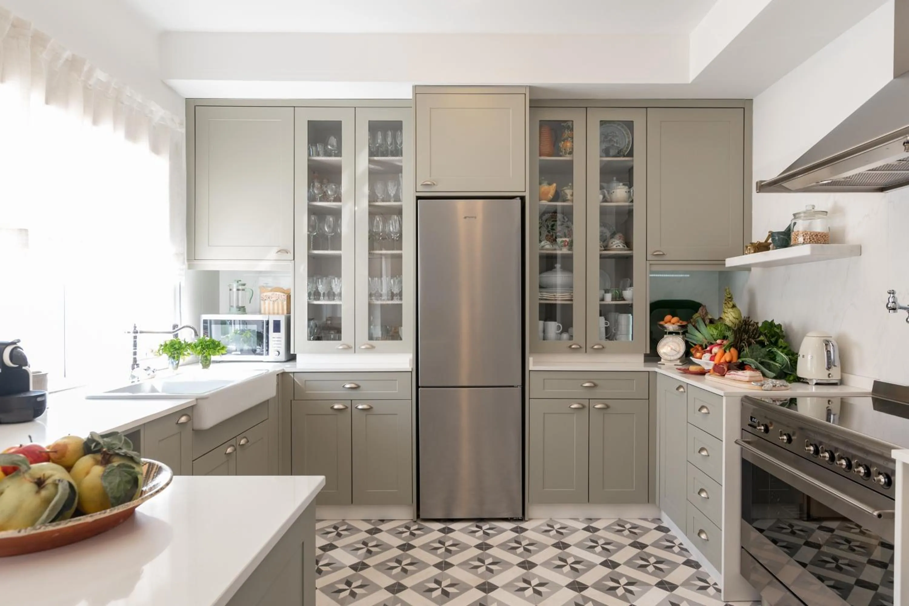 Kitchen or kitchenette in Casa da Avó Bia