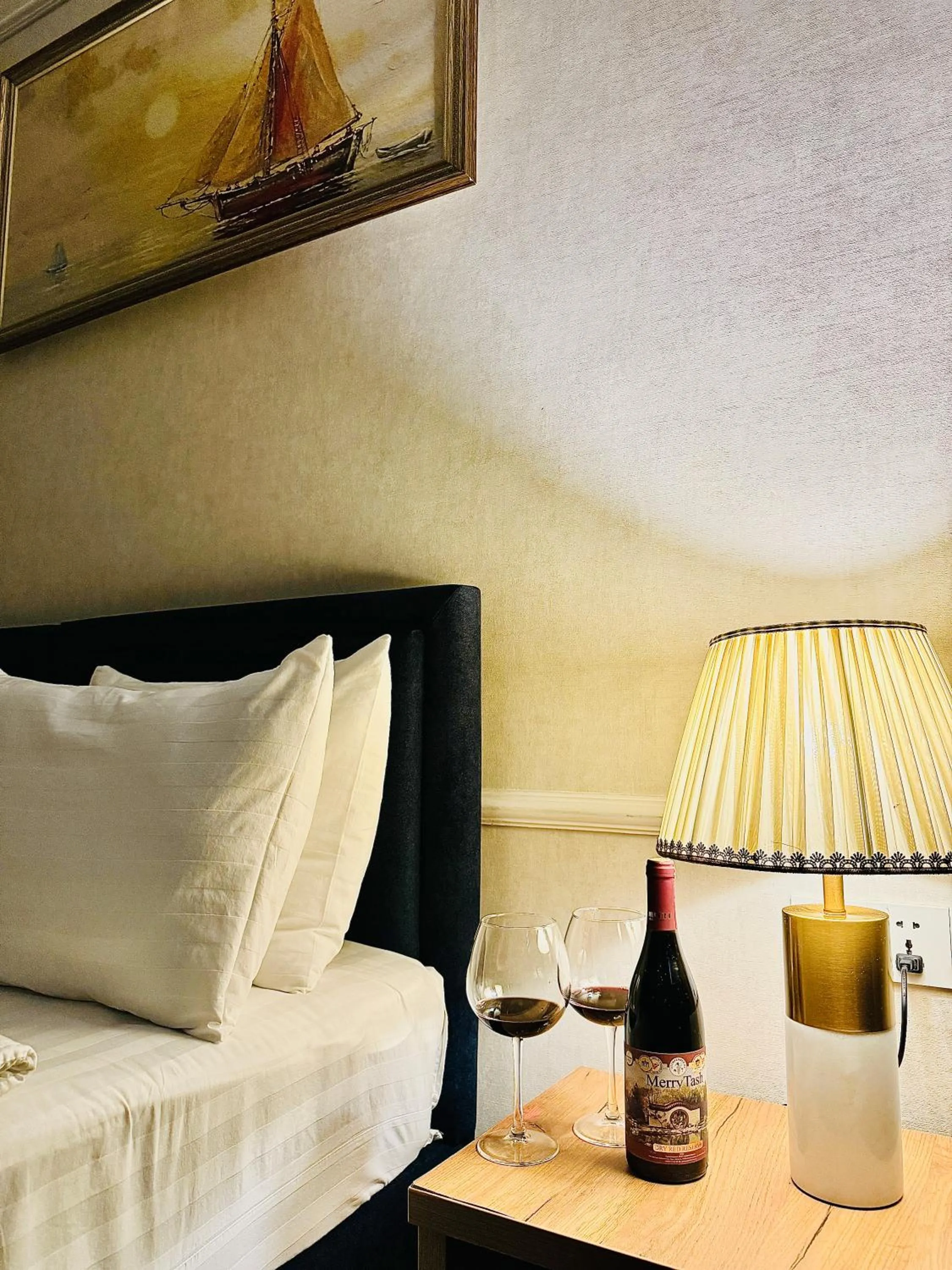 Bed in Garnet Hotel Tashkent