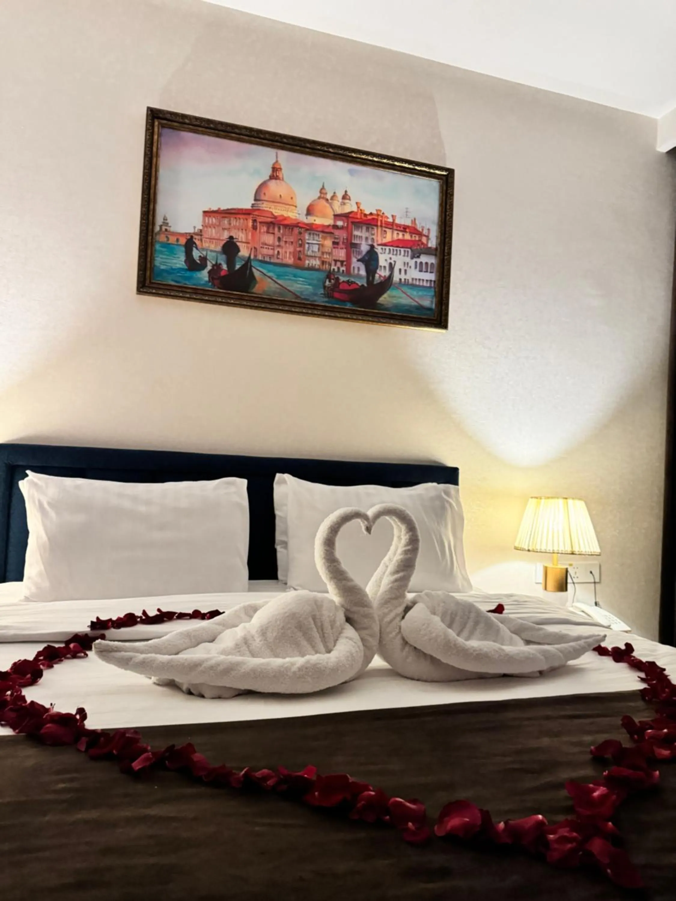 Bed in Garnet Hotel Tashkent