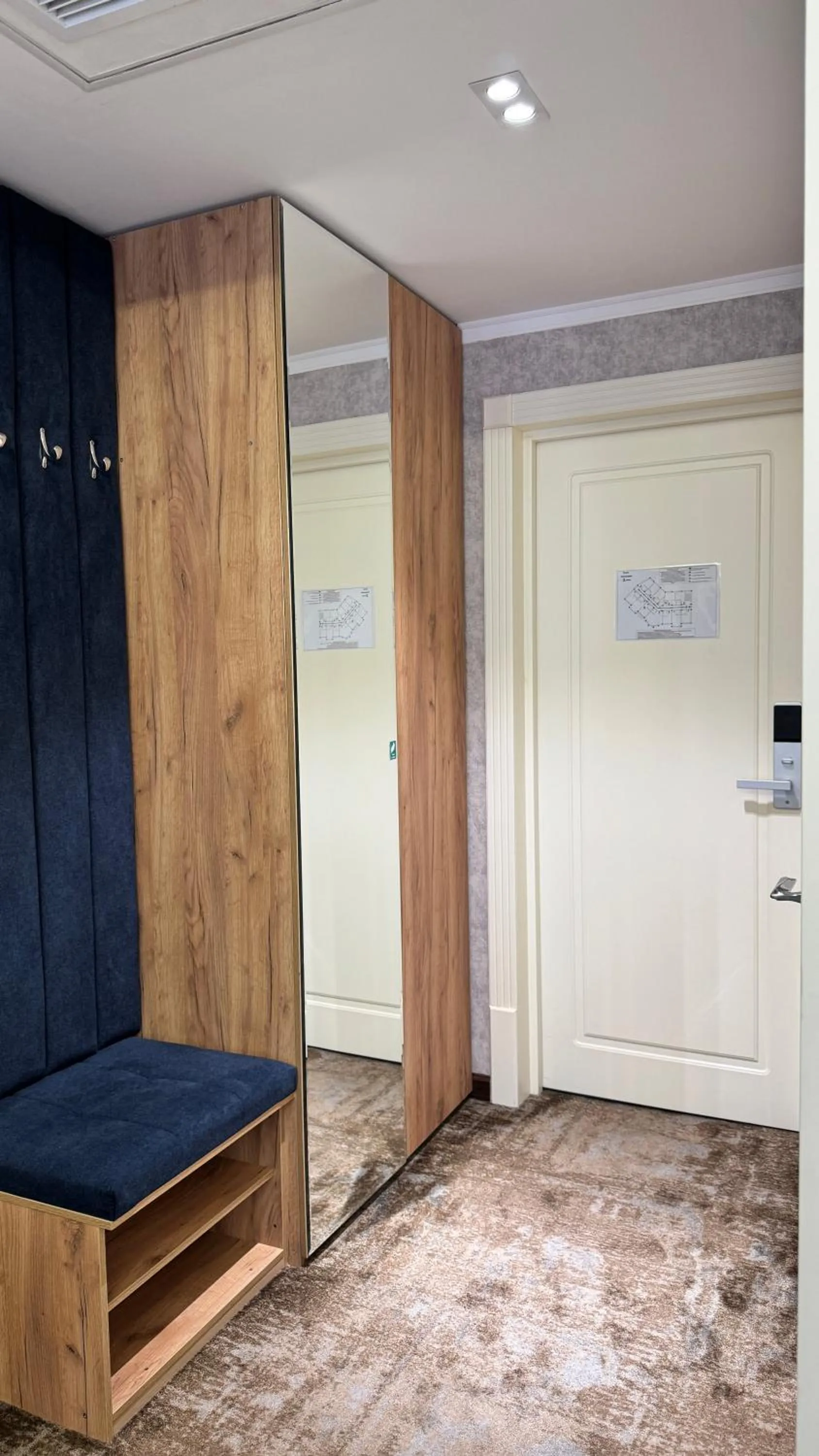 Bed in Garnet Hotel Tashkent