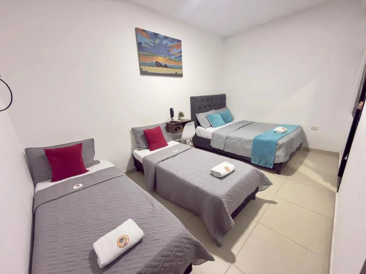 Bed in ANAJIRAWAA HOTEL