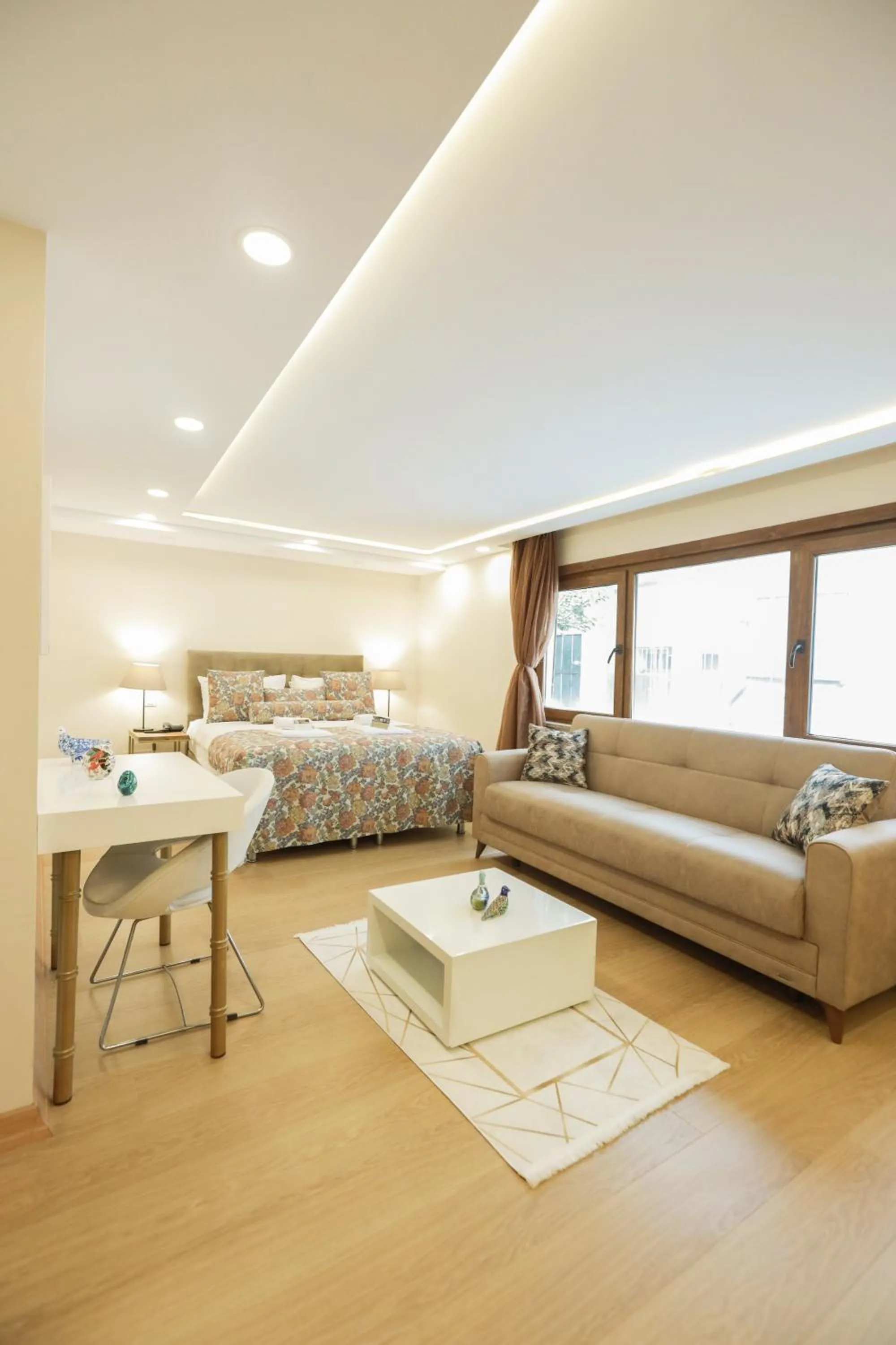 Seating area, Bed in Wame Suite Hotel Nisantasi