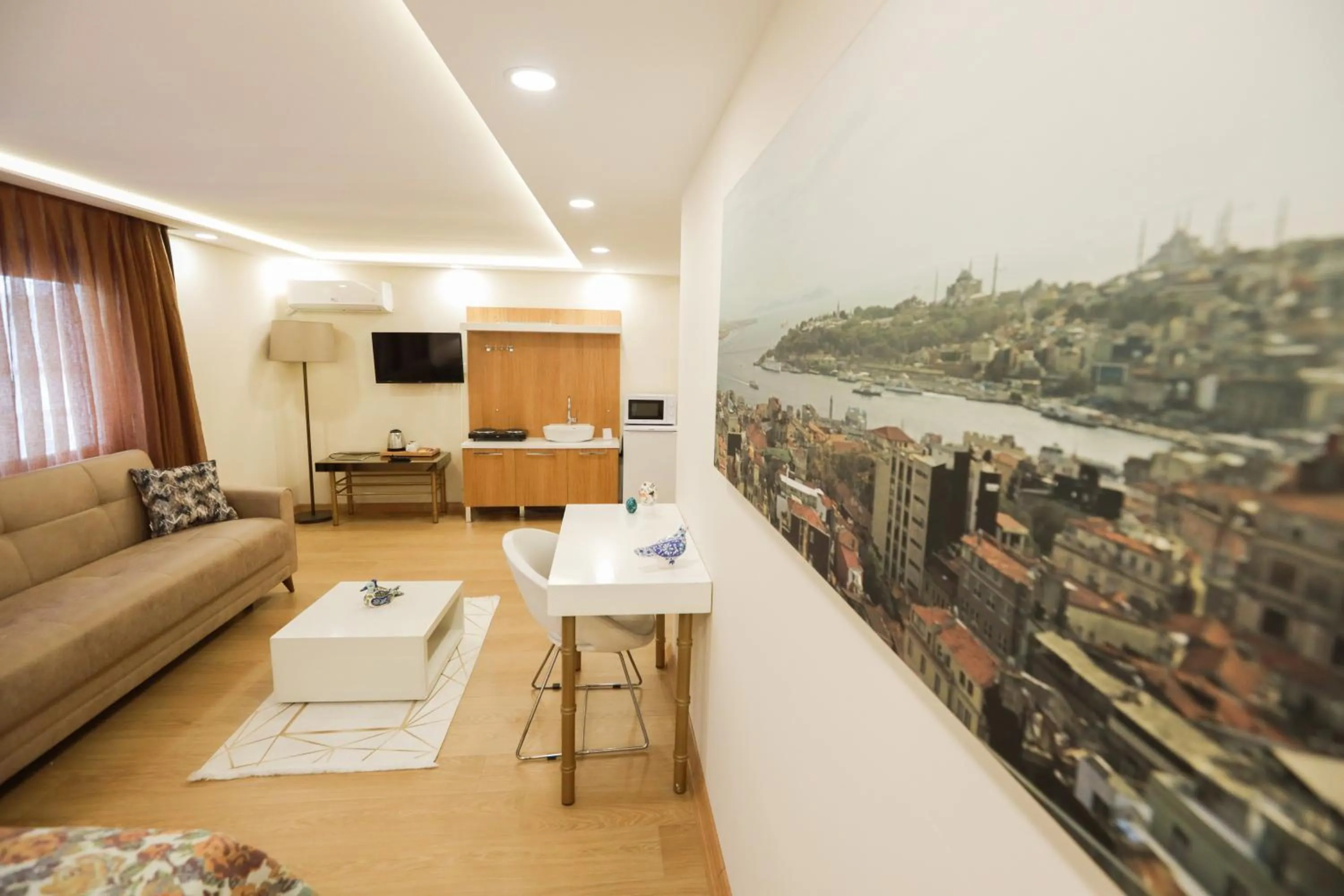 Seating area in Wame Suite Hotel Nisantasi