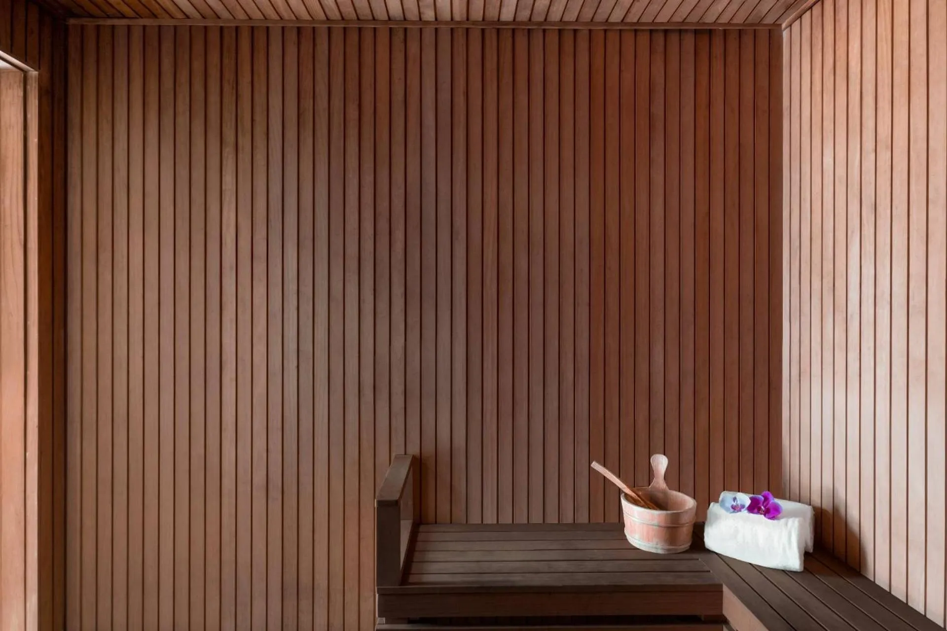 Sauna in Orchid Hotel