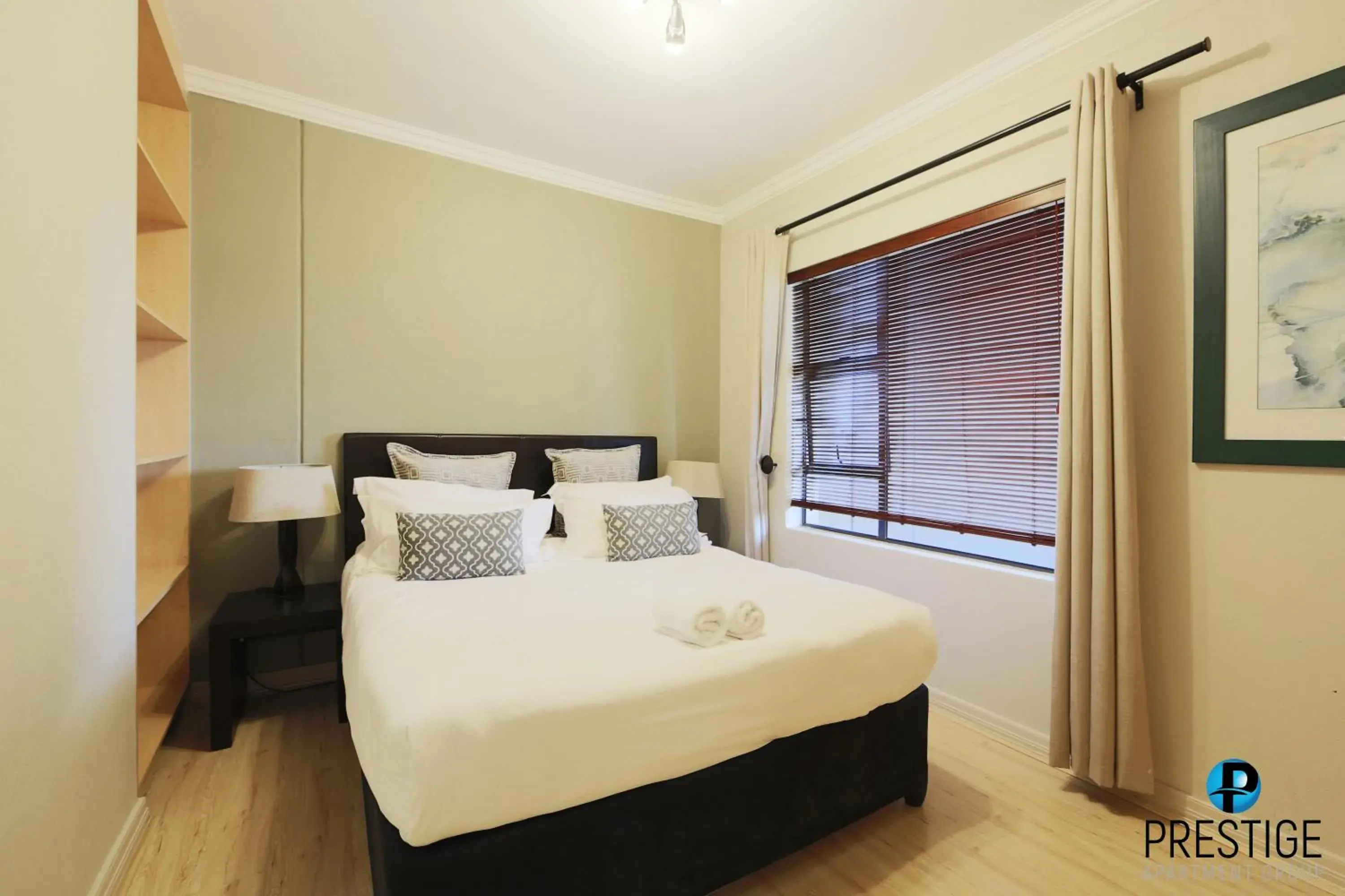 Bed in Prestige Apartments Sandton at Westpoint Bed in Prestige Apartments Sandton at Westpoint