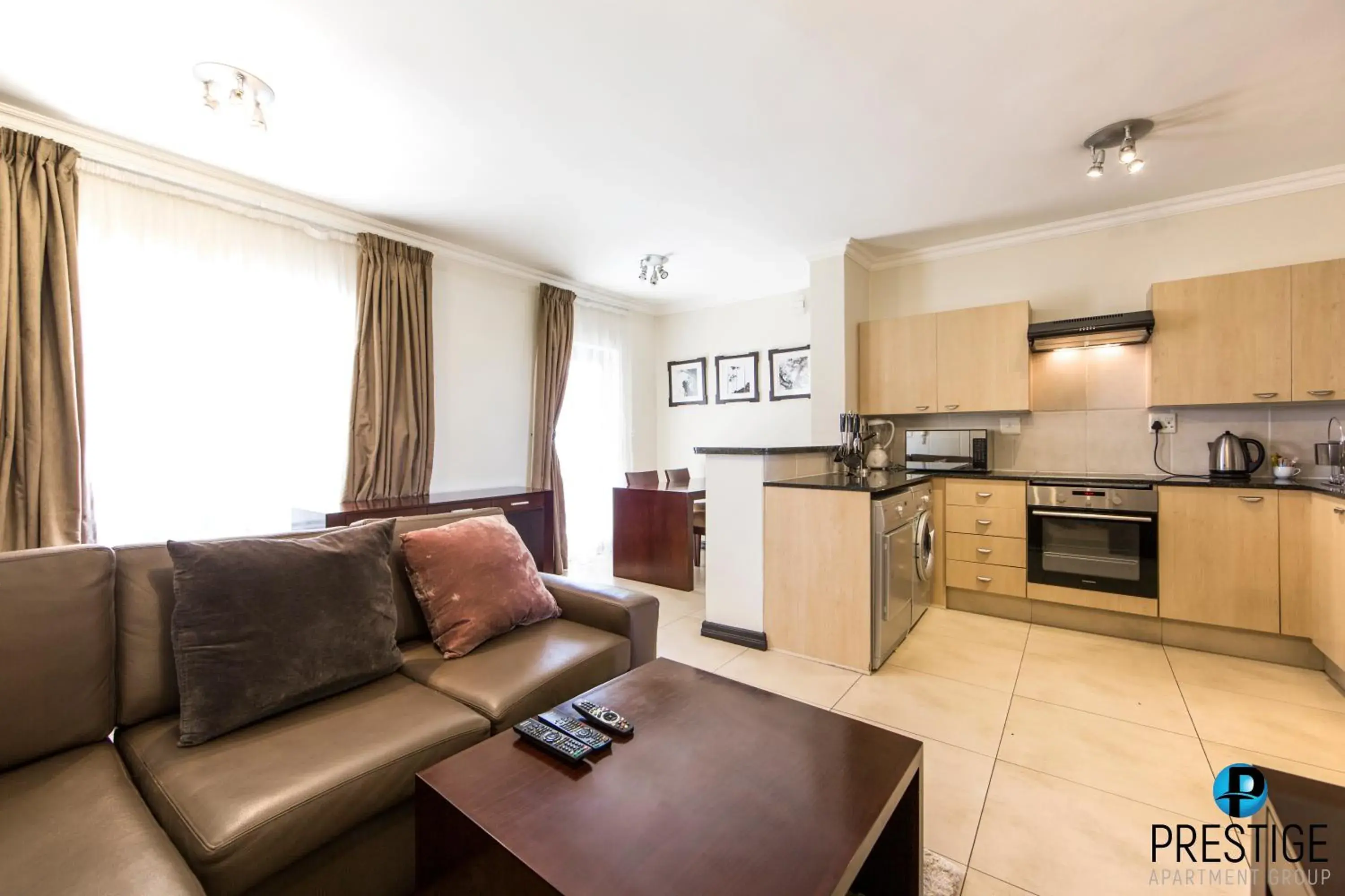 Kitchen or kitchenette in Prestige Apartments Sandton at Westpoint Kitchen or kitchenette in Prestige Apartments Sandton at Westpoint