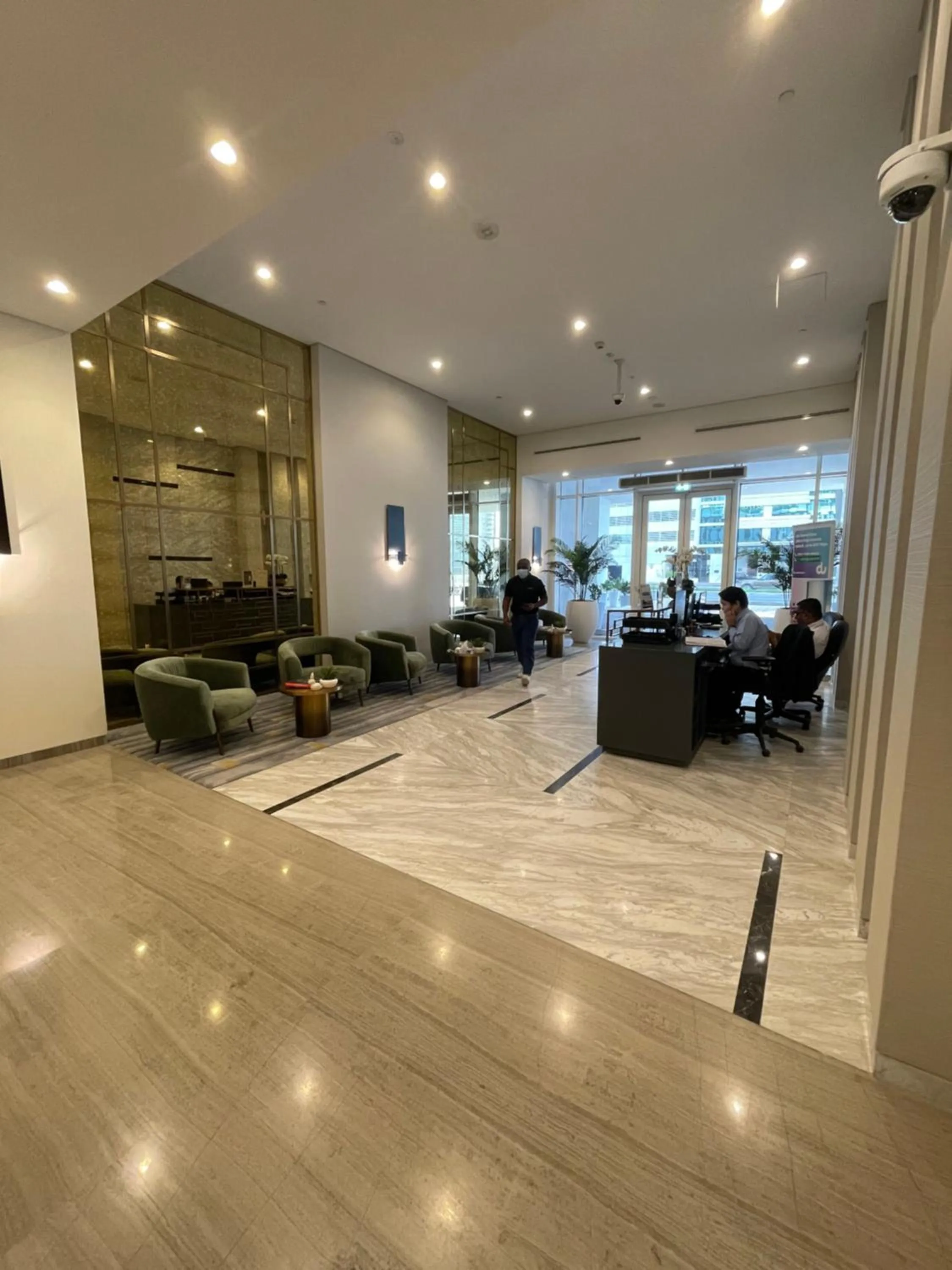 Lobby or reception in Wonderful Reva Aparthotel Downtown