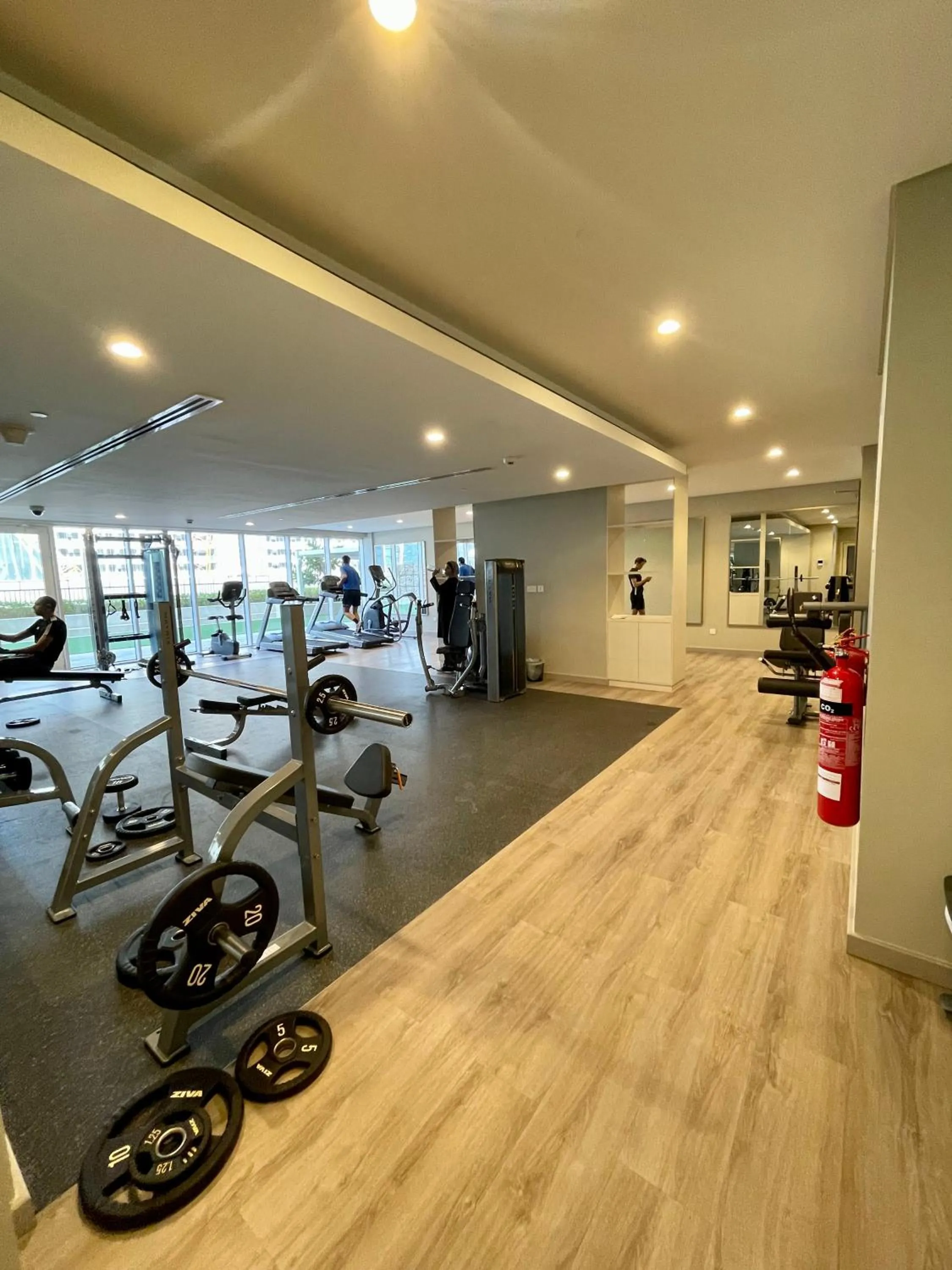 Fitness centre/facilities in Wonderful Reva Aparthotel Downtown