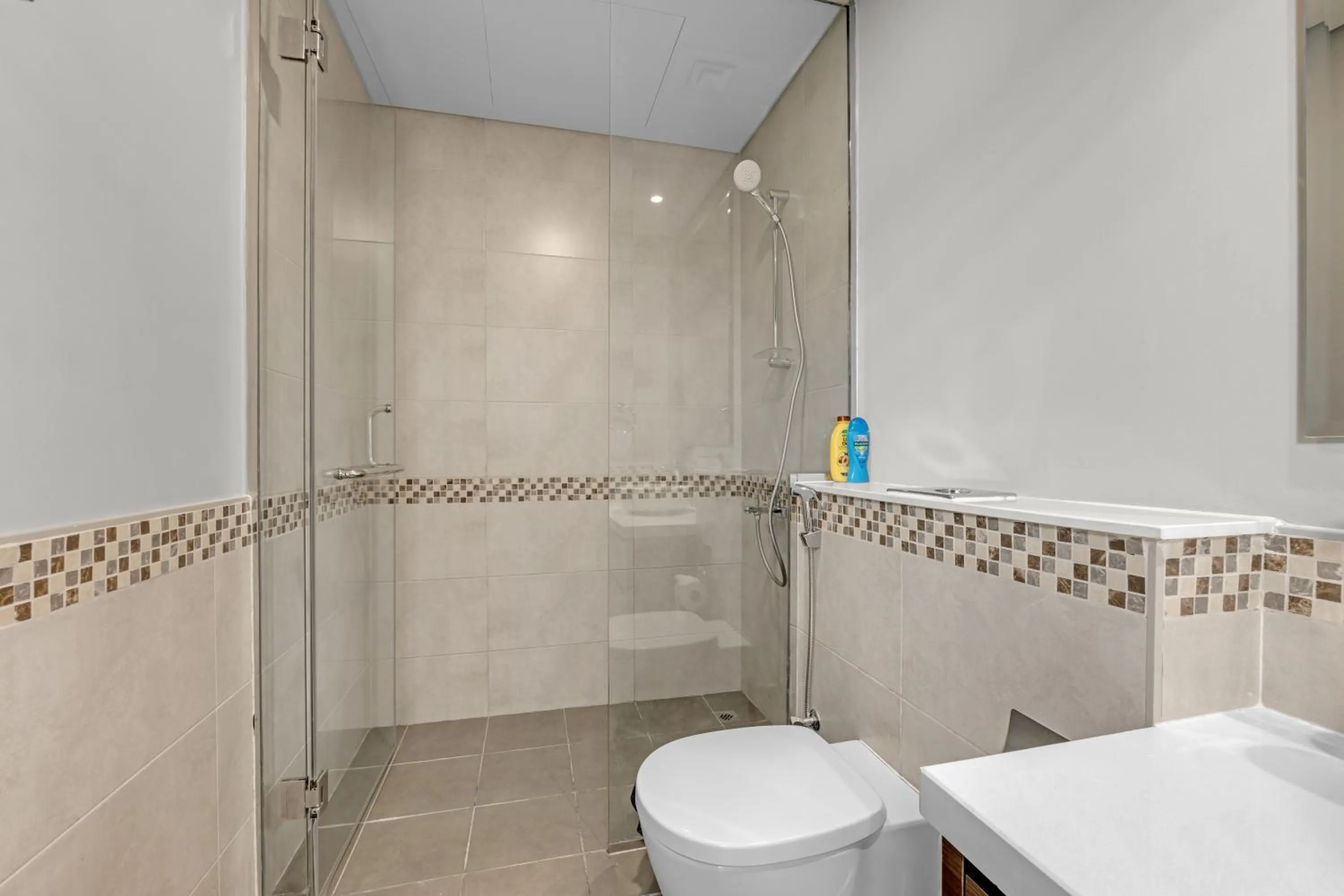 Shower in Wonderful Reva Aparthotel Downtown