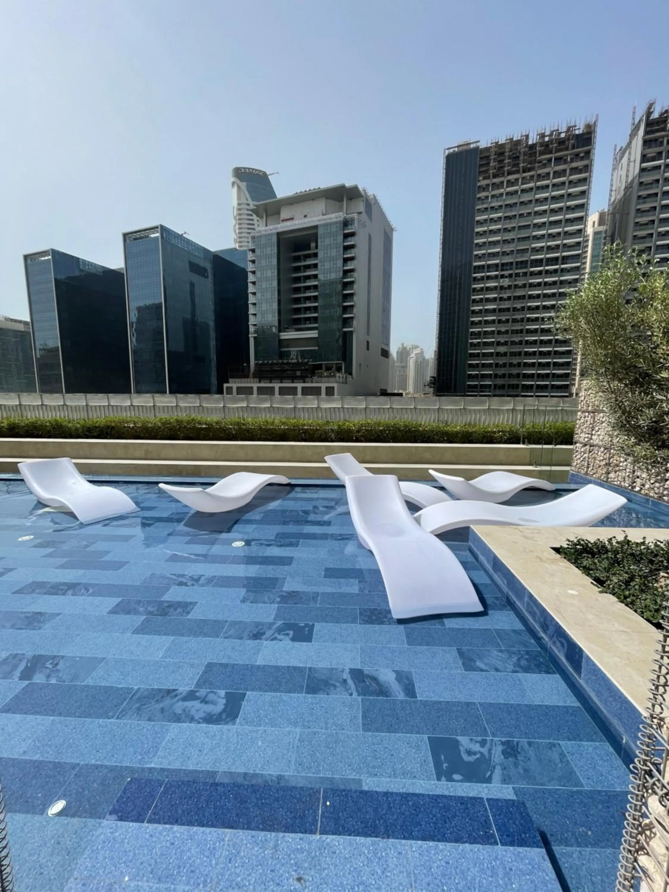 Swimming pool in Wonderful Reva Aparthotel Downtown