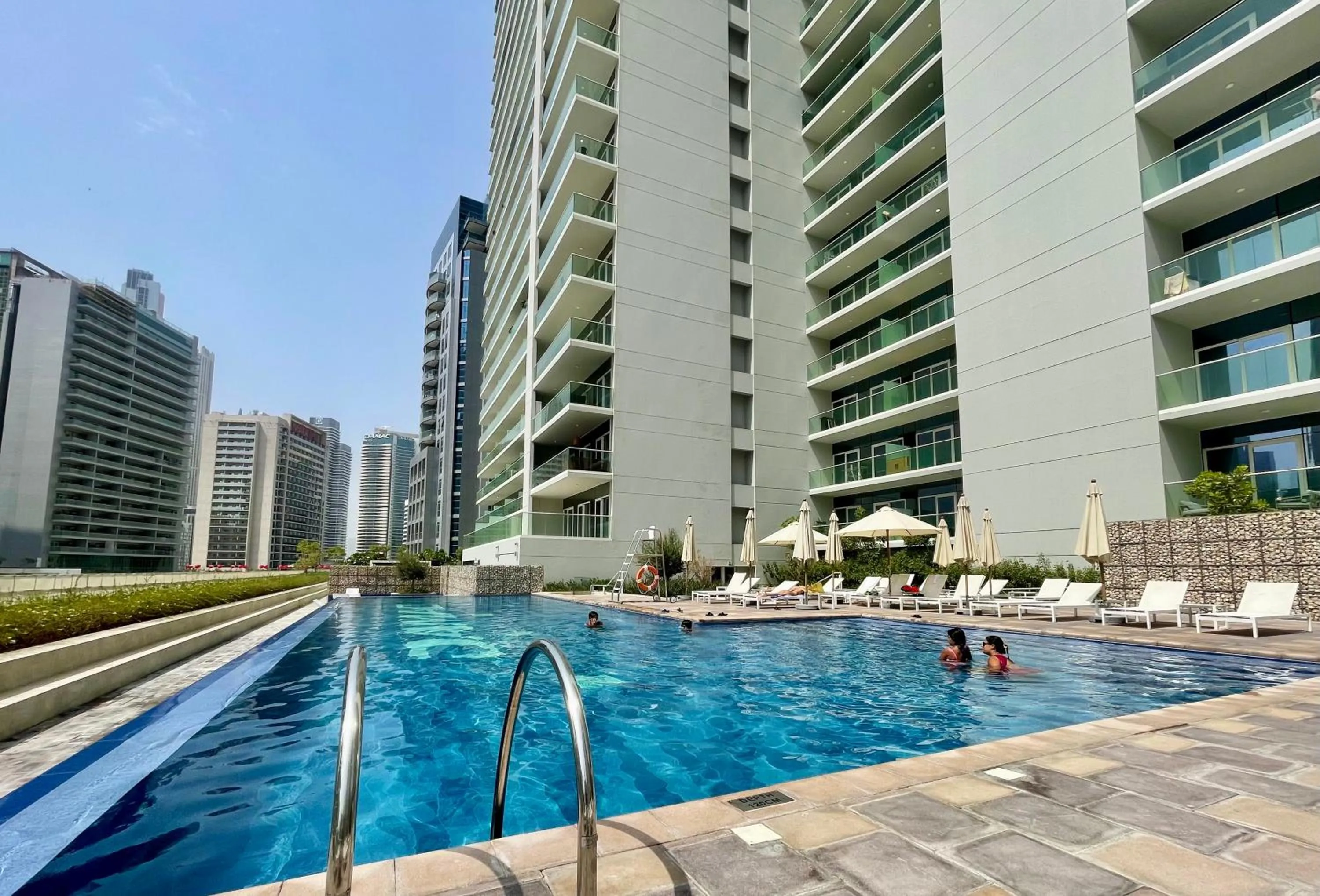 Swimming pool in Wonderful Reva Aparthotel Downtown