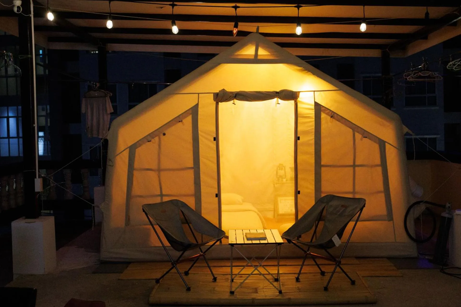 Property building in October Hostel ChiangMai