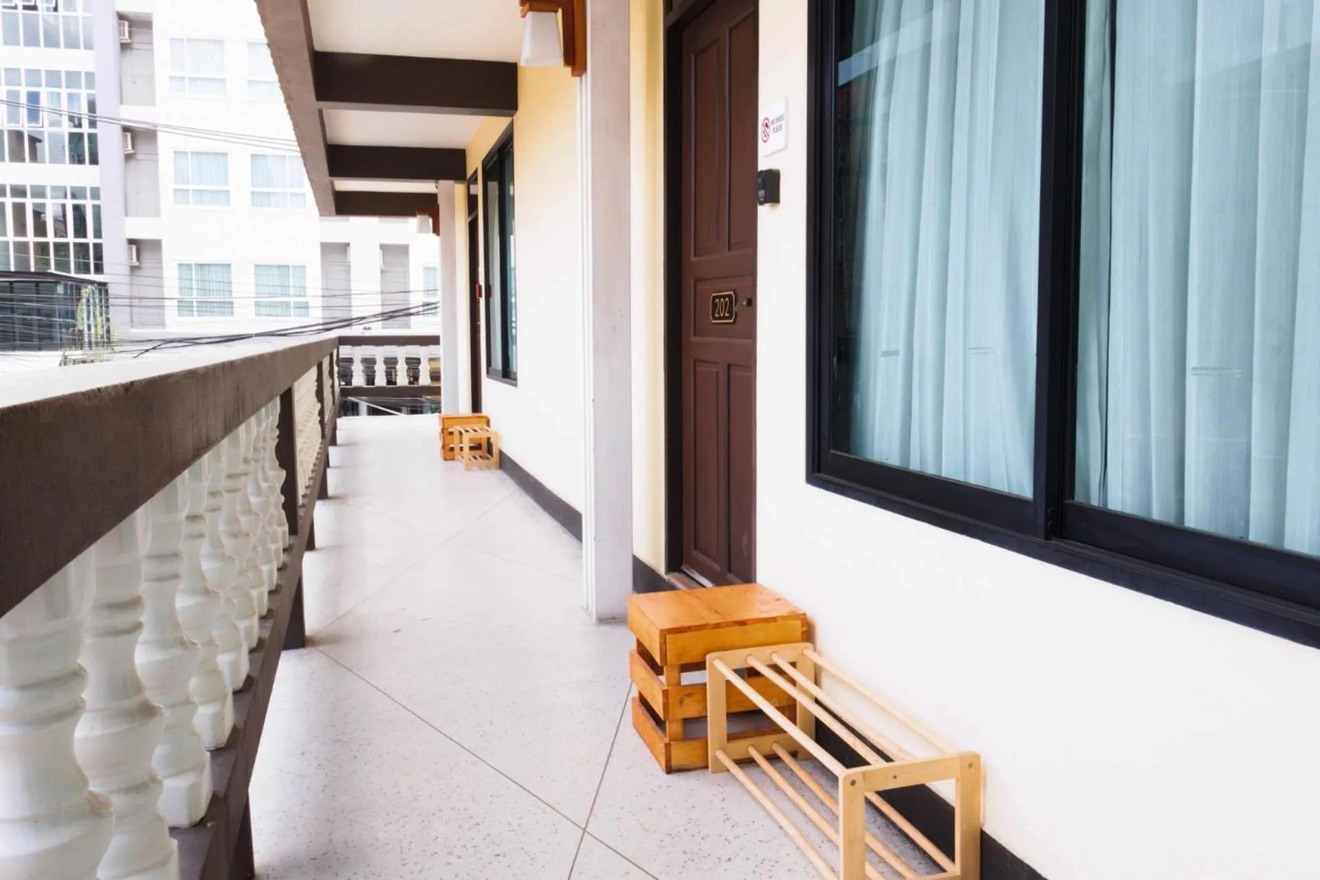 Property building in October Hostel ChiangMai
