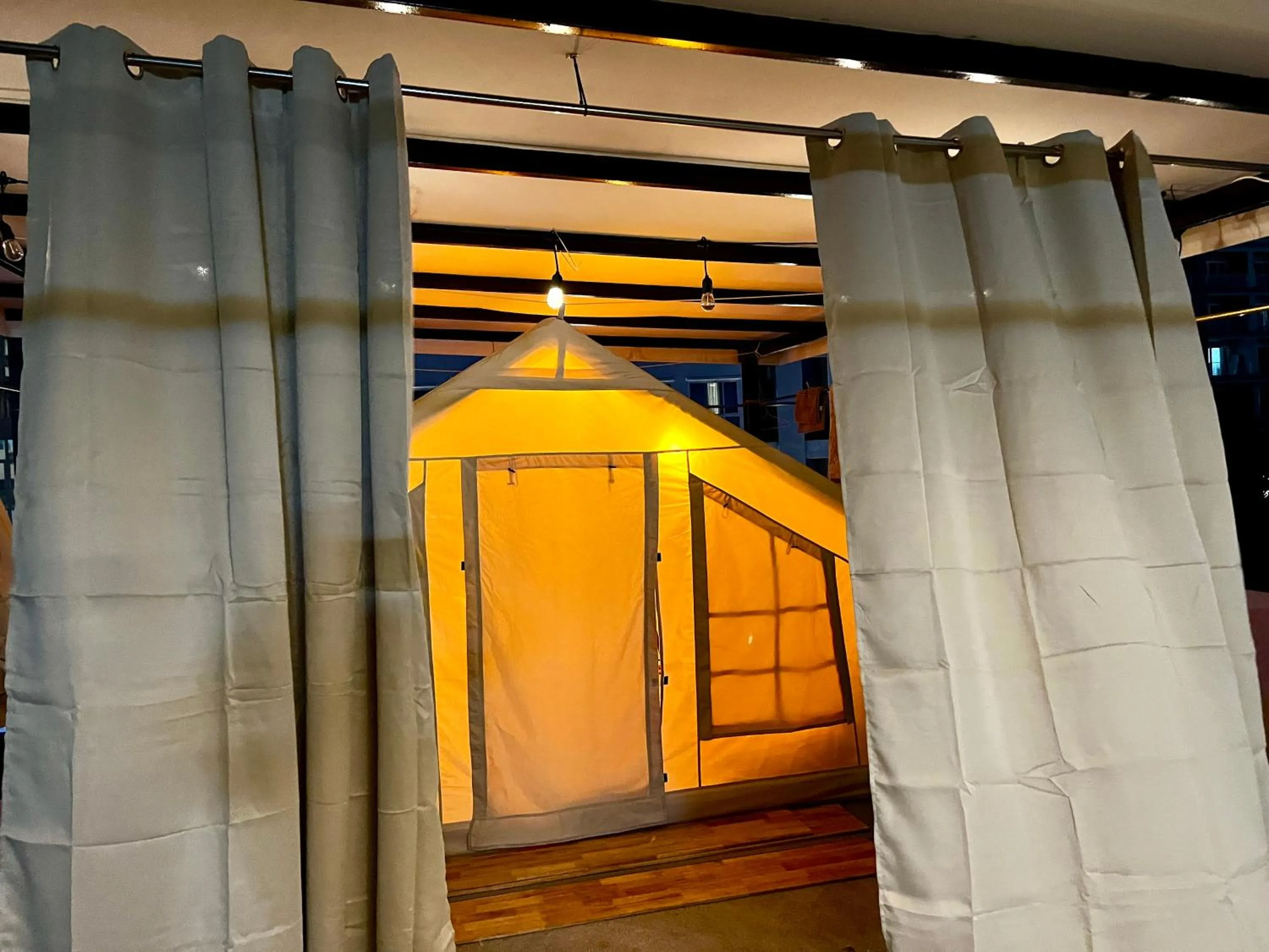 Property building in October Hostel ChiangMai