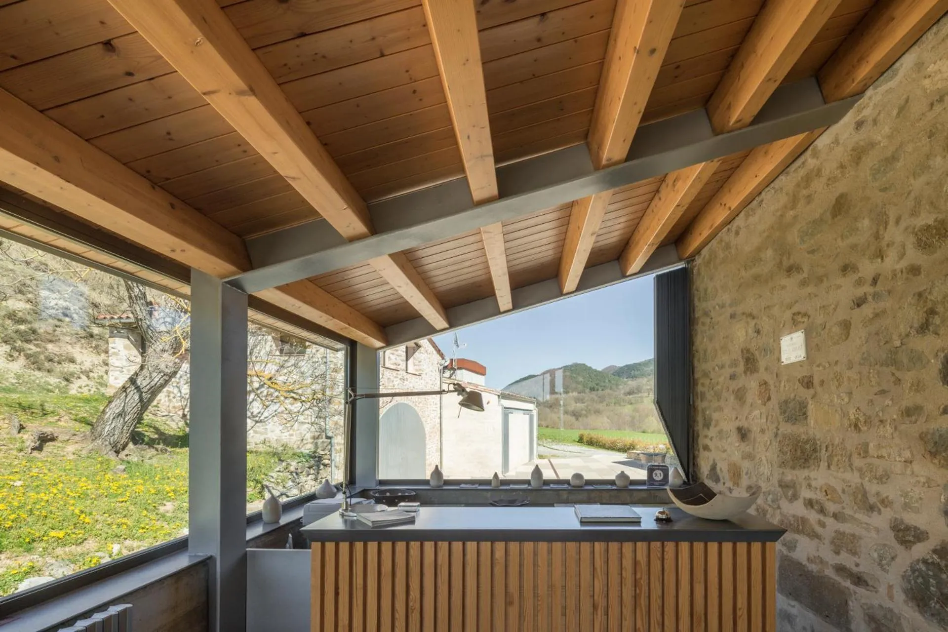 Lobby or reception in Les Planes del Grau