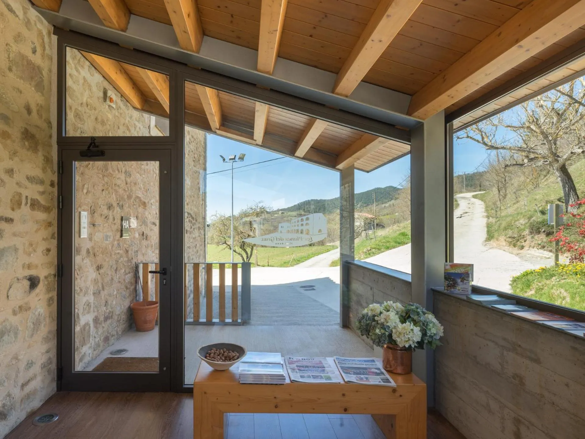 Lobby or reception in Les Planes del Grau