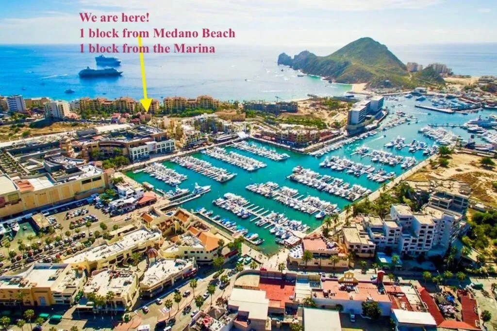 Bird's eye view in Cabo's Hidden Gem! Steps to the Marina or Beach