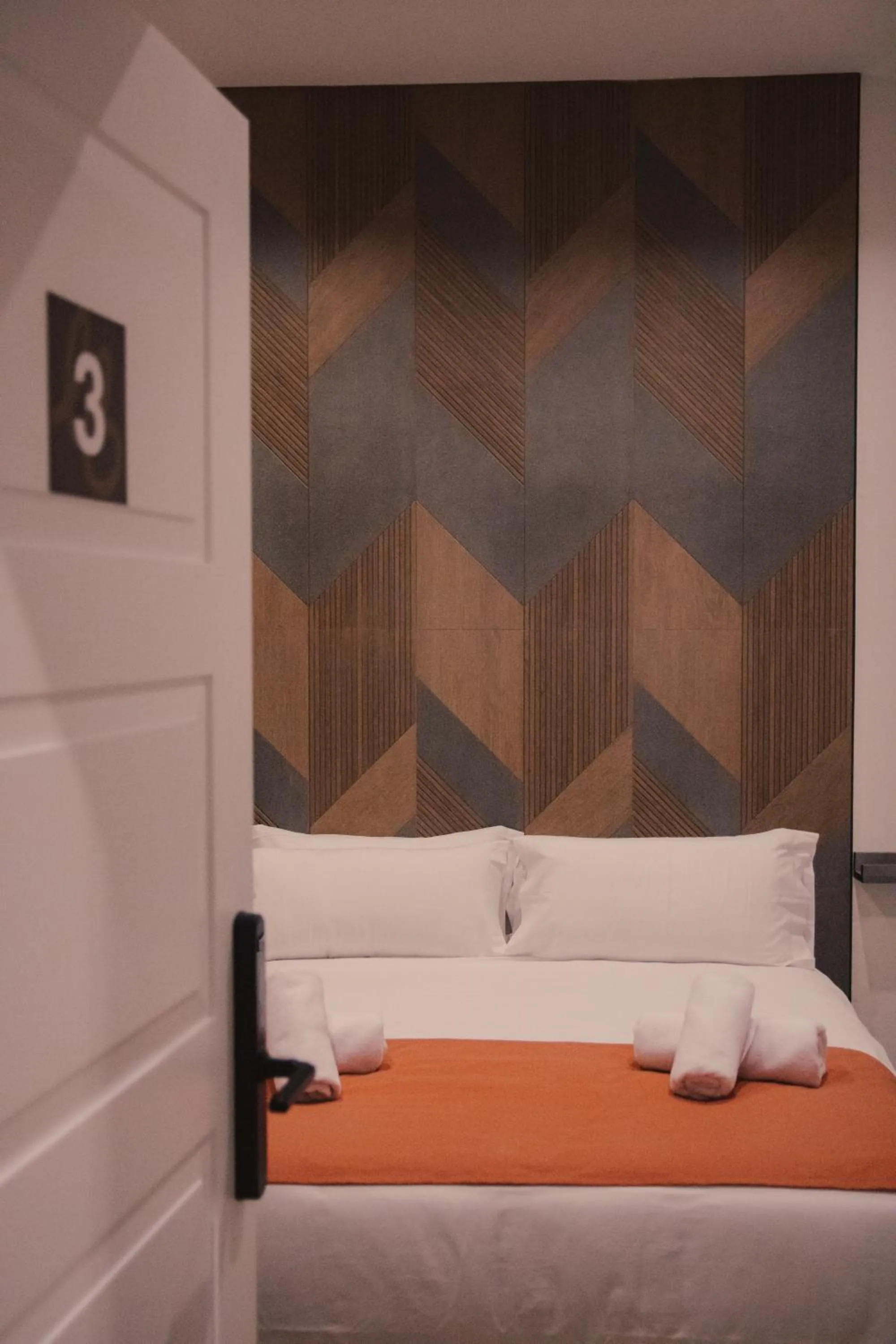 Bed in La Banda Suites