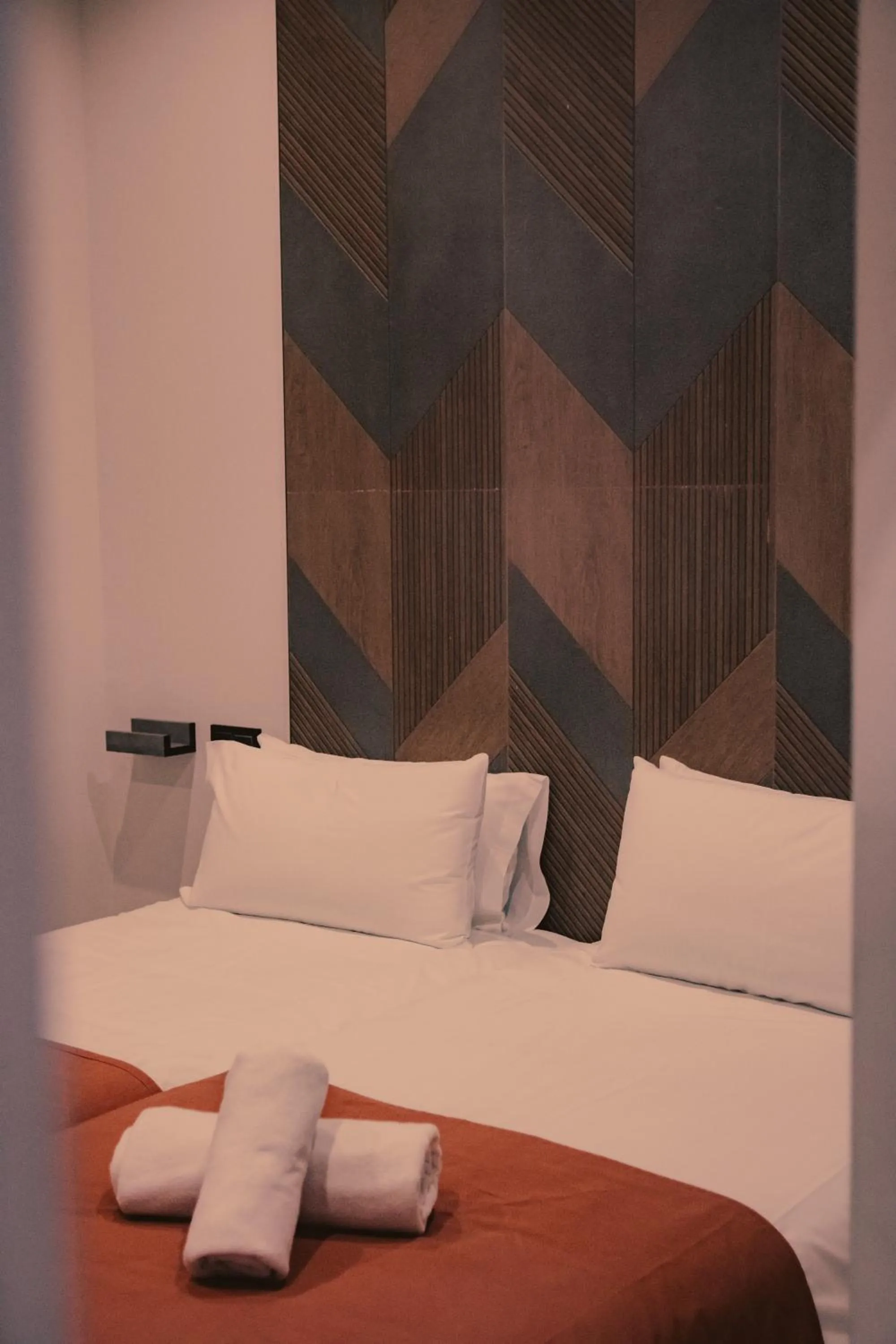 Bed in La Banda Suites