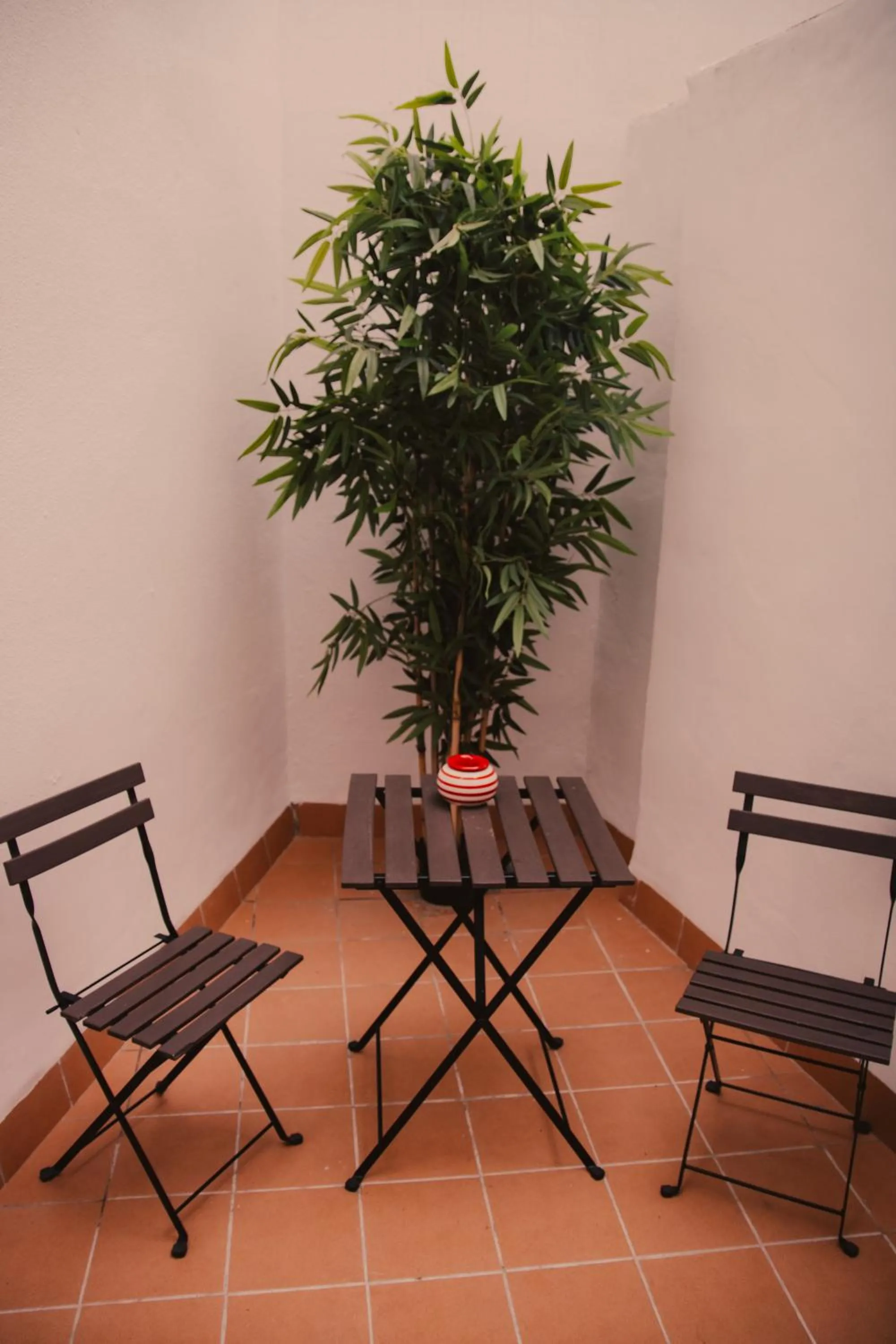 Patio in La Banda Suites