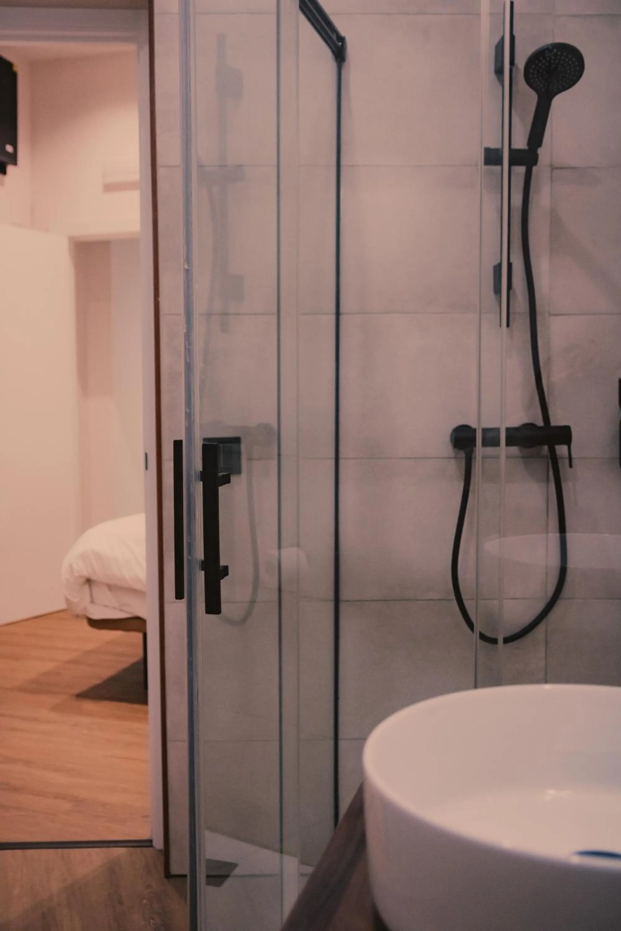 Bathroom in La Banda Suites