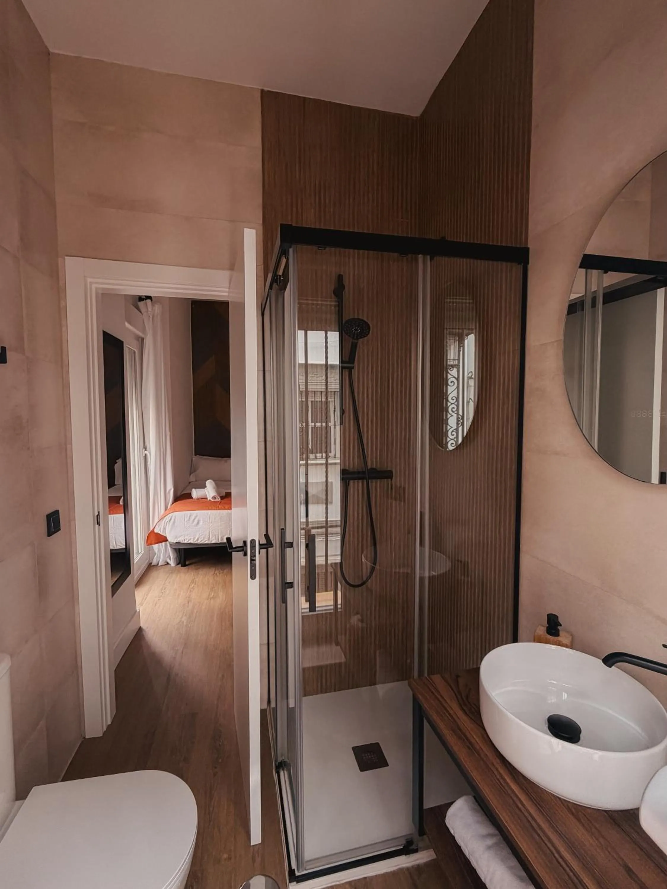Bathroom in La Banda Suites