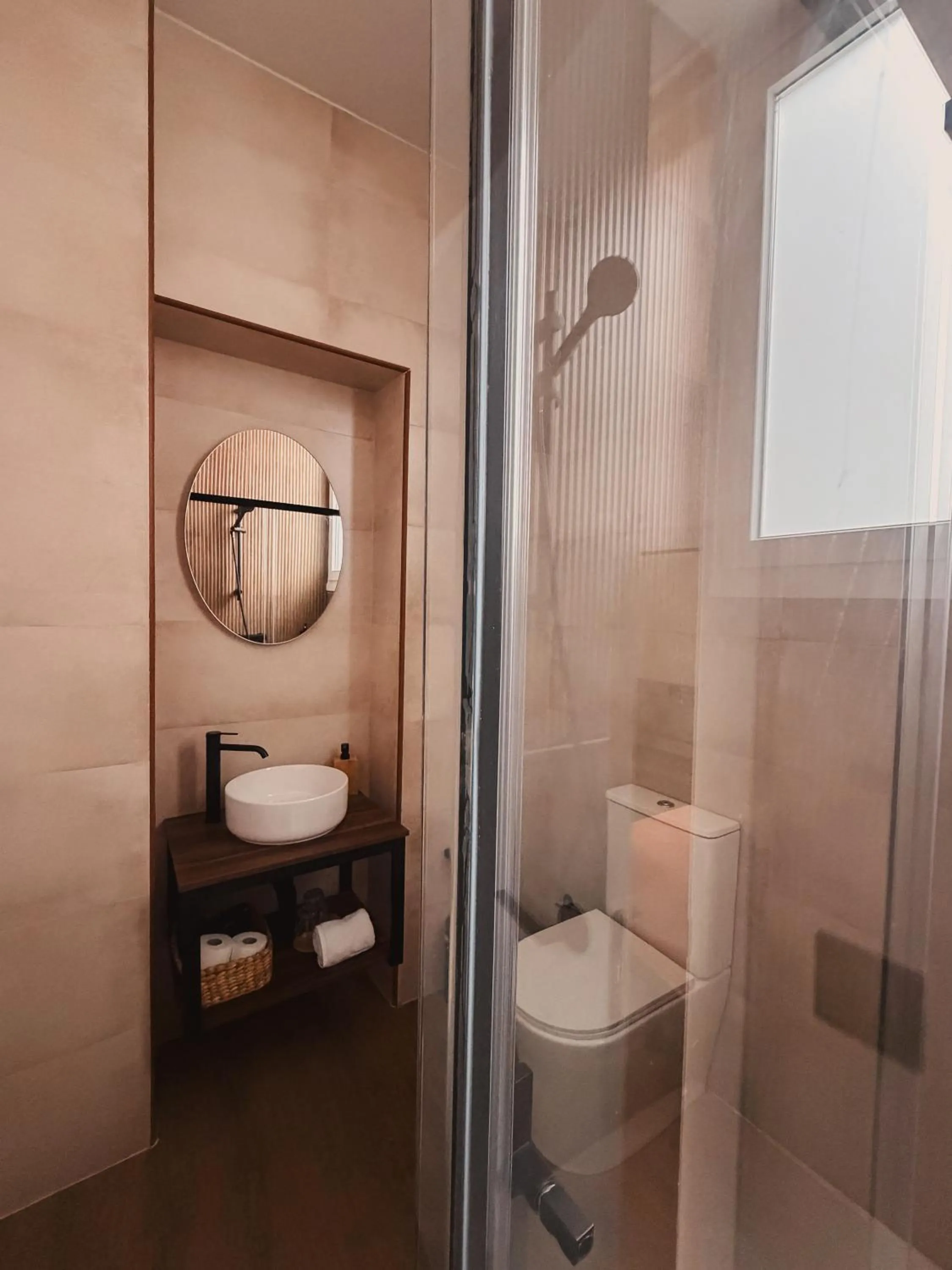 Bathroom in La Banda Suites