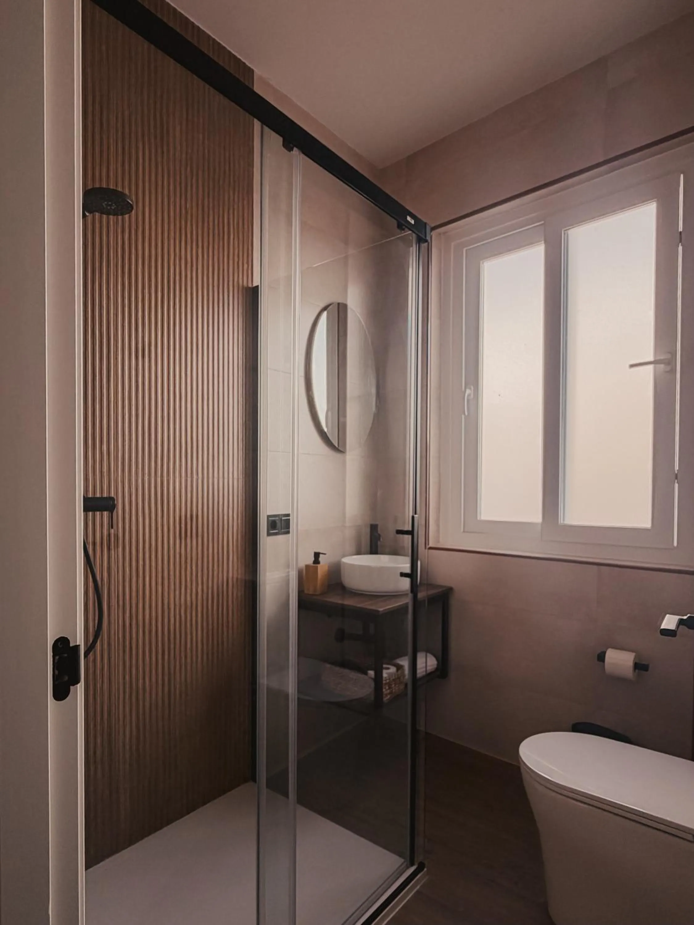 Bathroom in La Banda Suites