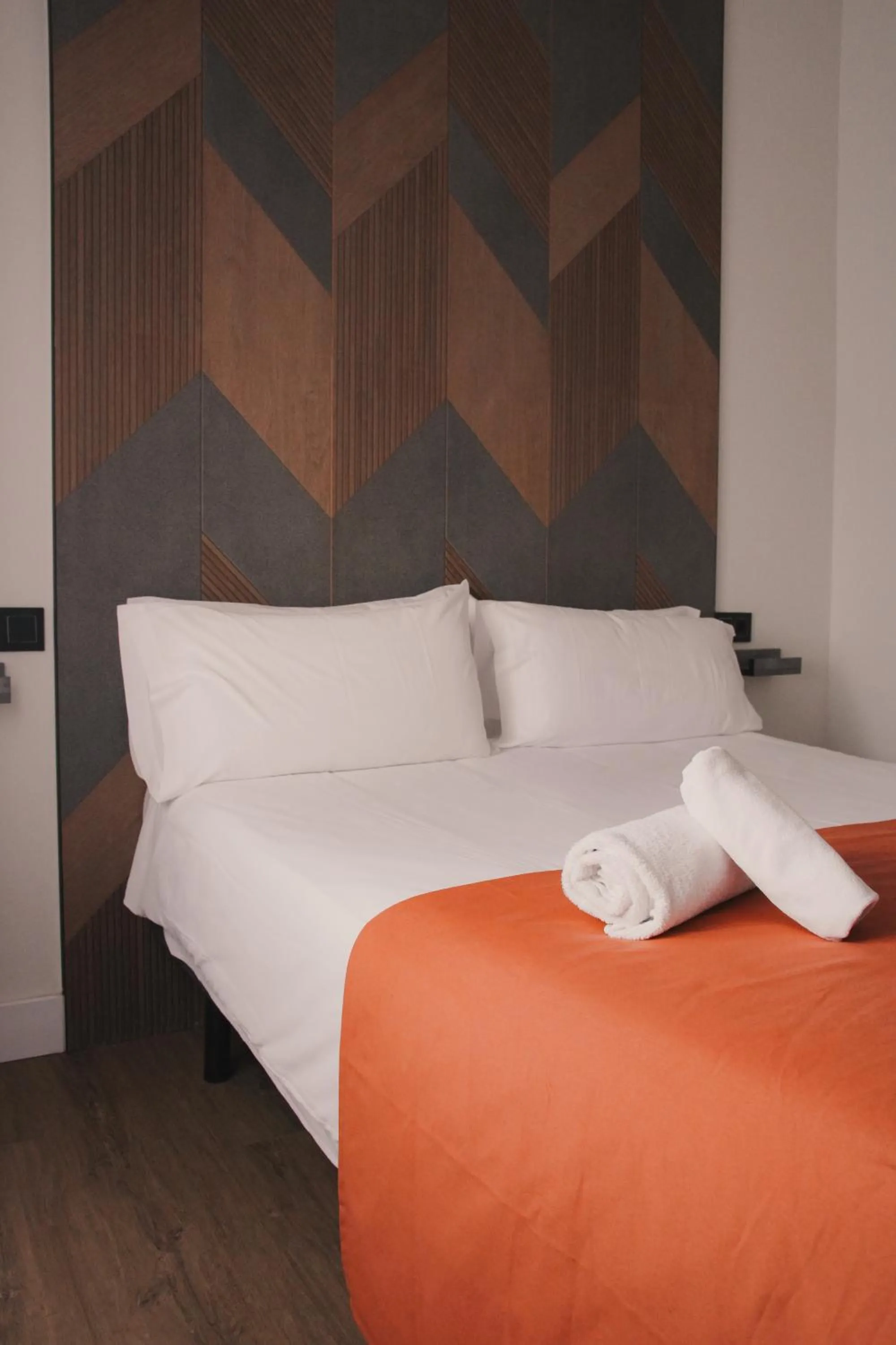 Bed in La Banda Suites