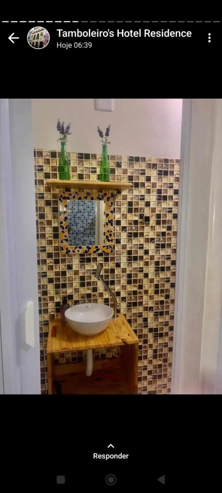 Toilet in Tamboleiro's Hotel Residence