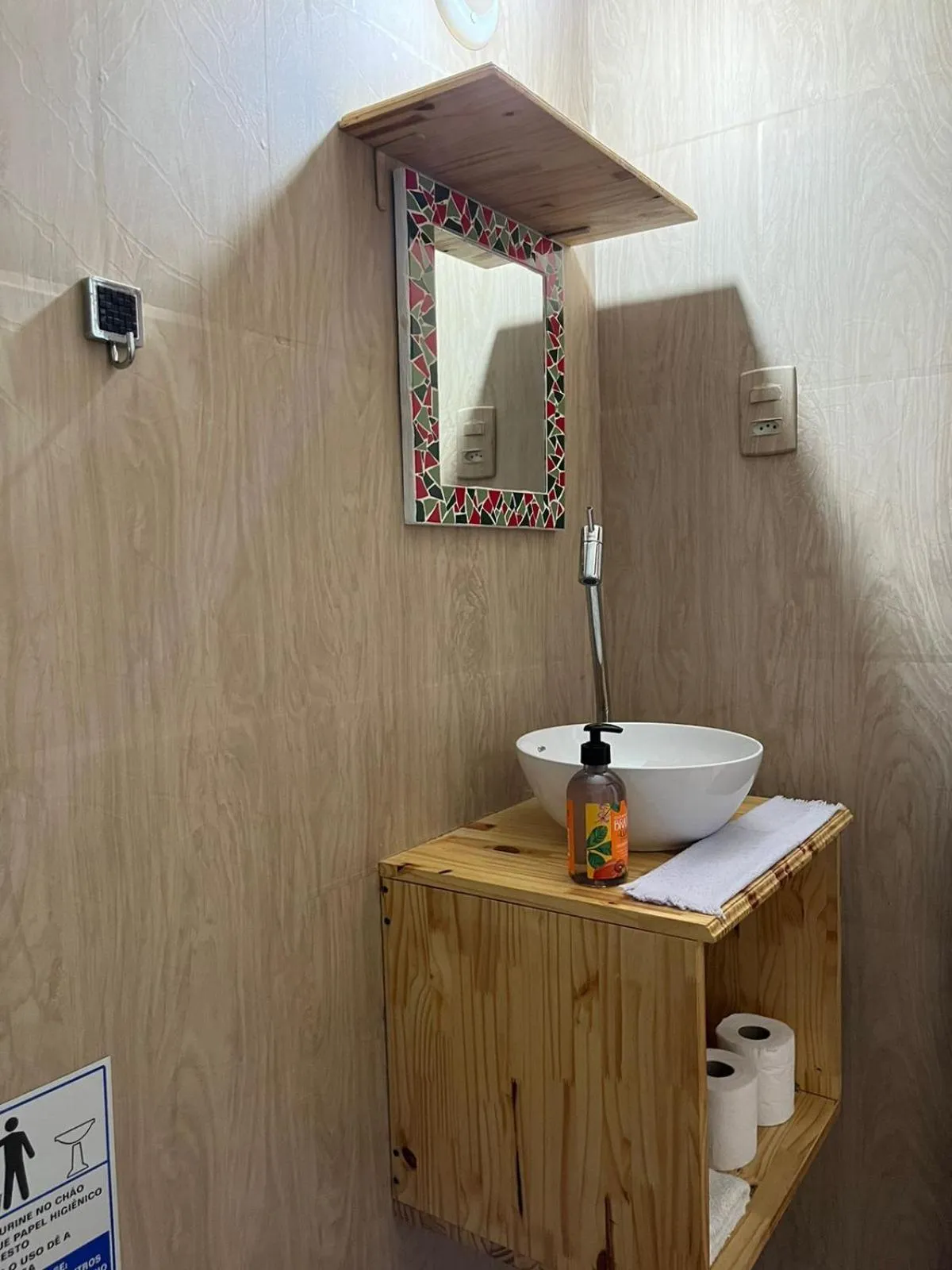 Bathroom in Tamboleiro's Hotel Residence