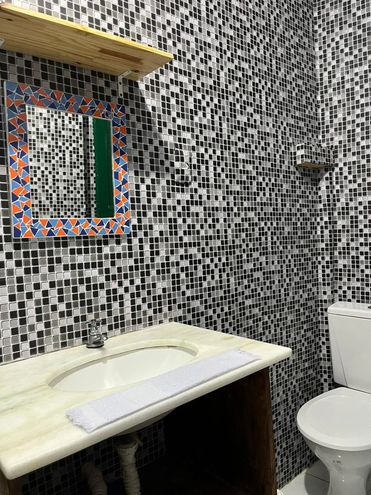 Bathroom in Tamboleiro's Hotel Residence