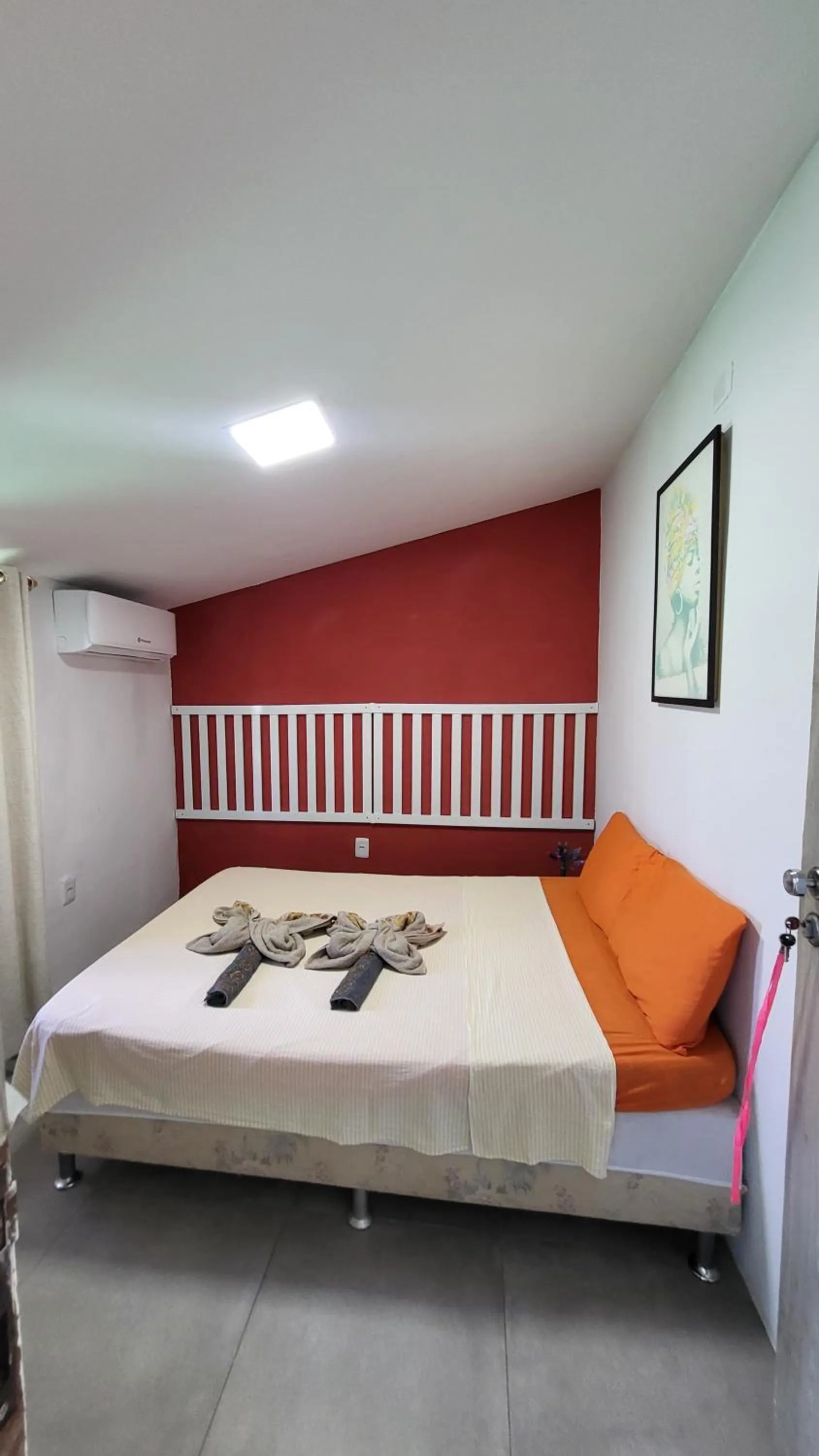 Bed in Tamboleiro's Hotel Residence