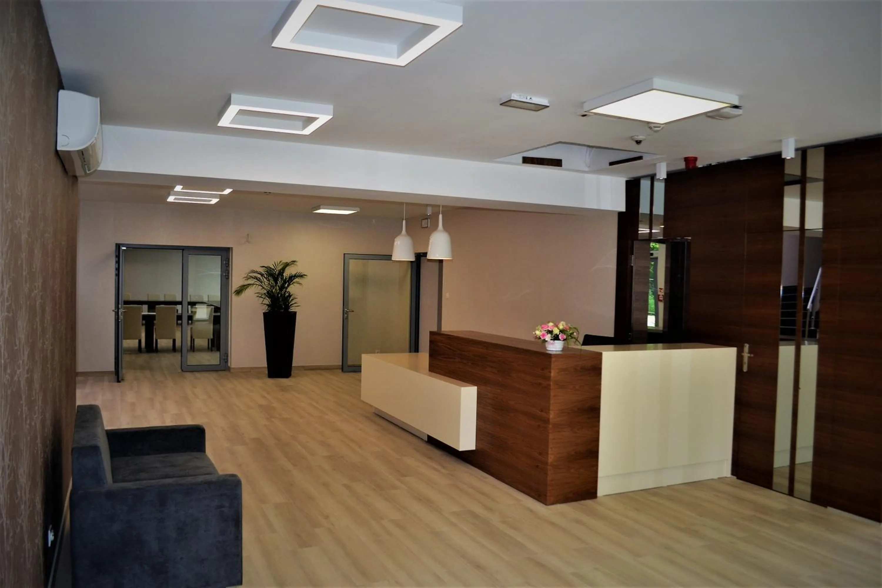 Lobby or reception in Wielspin Puszczykowo