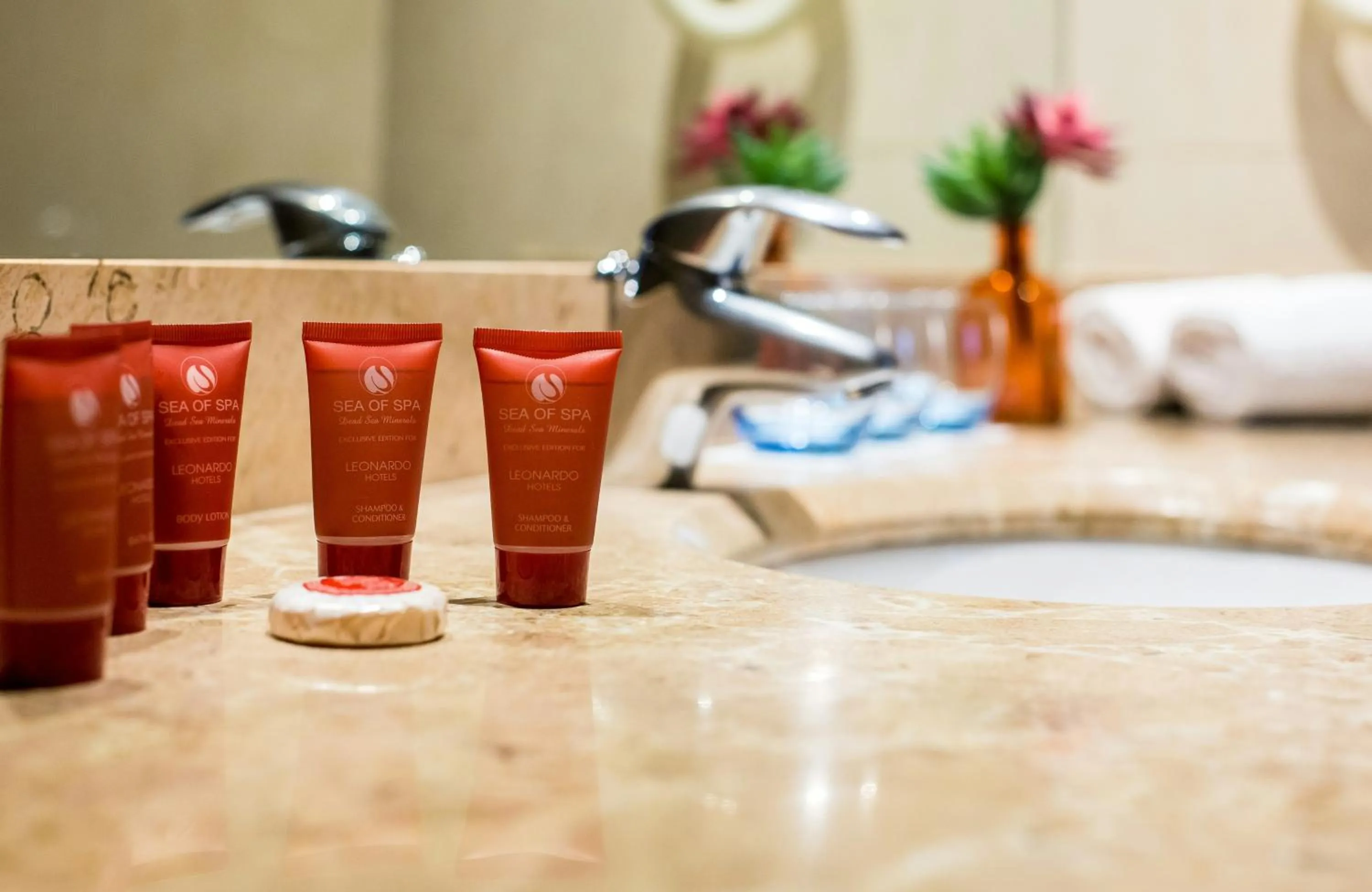 Bathroom in Leonardo Hotel Barcelona Gran Via