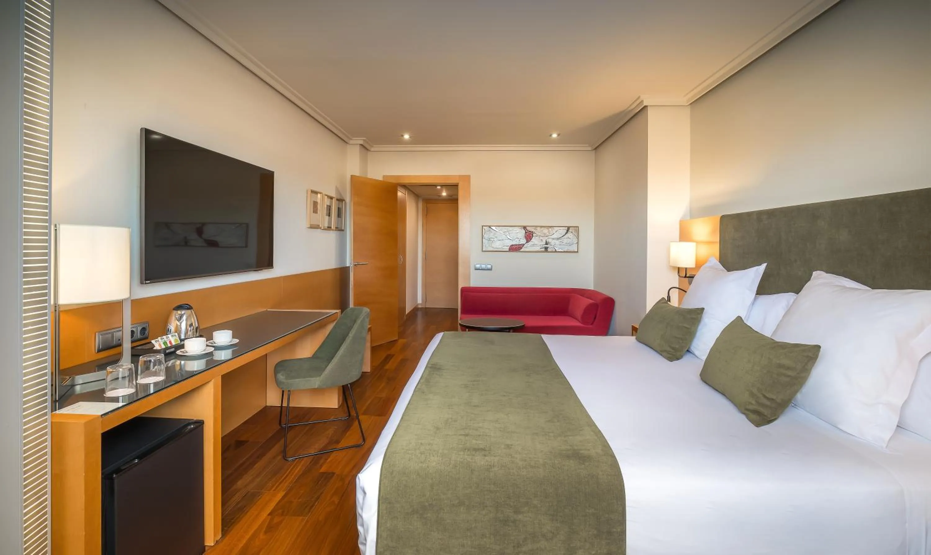 Bed in Barceló Murcia Siete Coronas