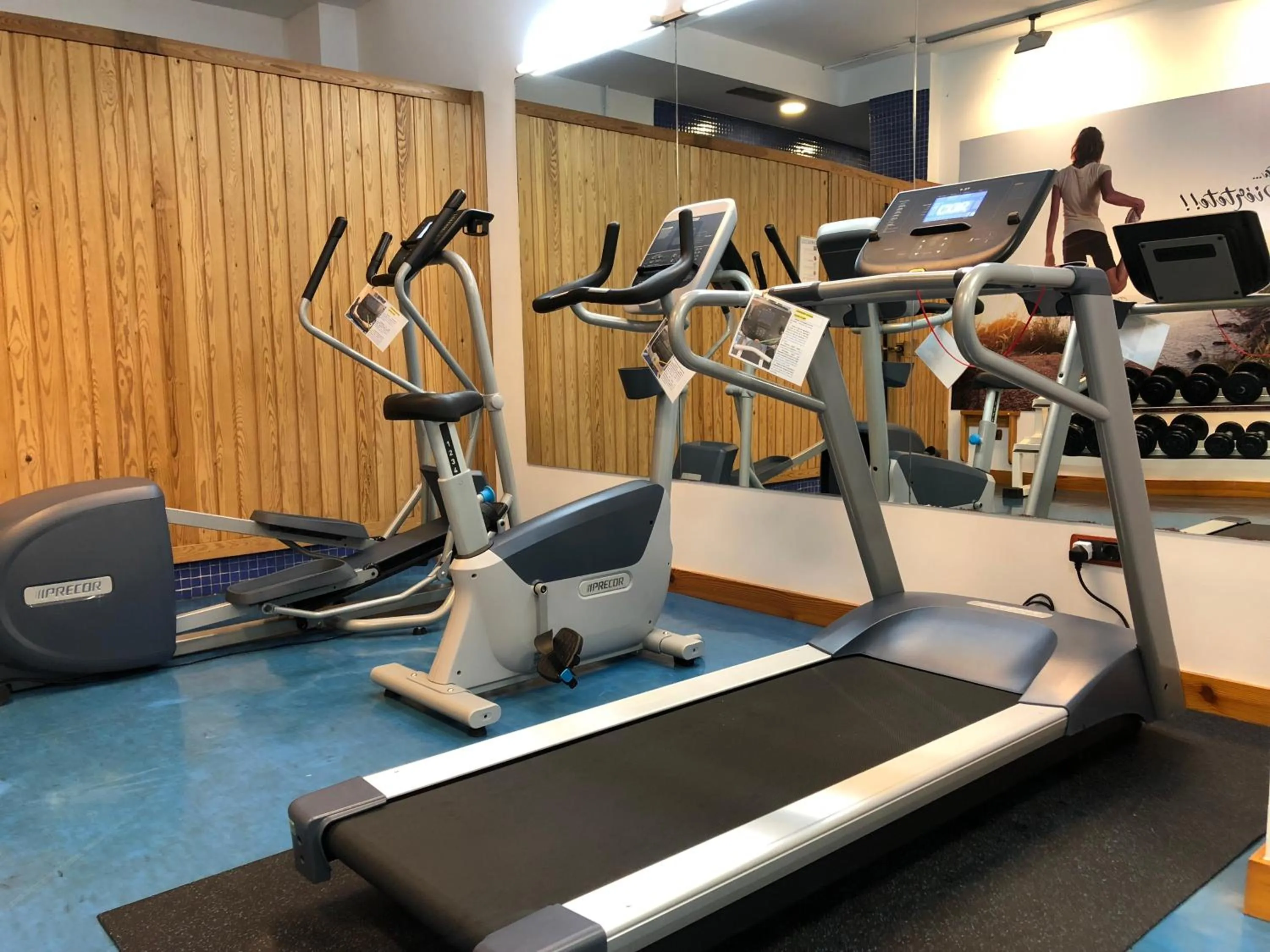 Fitness centre/facilities in Silken Monumental Naranco