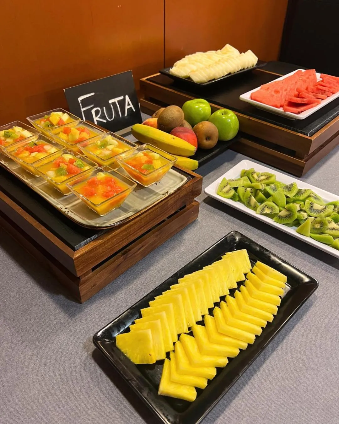 Buffet breakfast in Silken Monumental Naranco